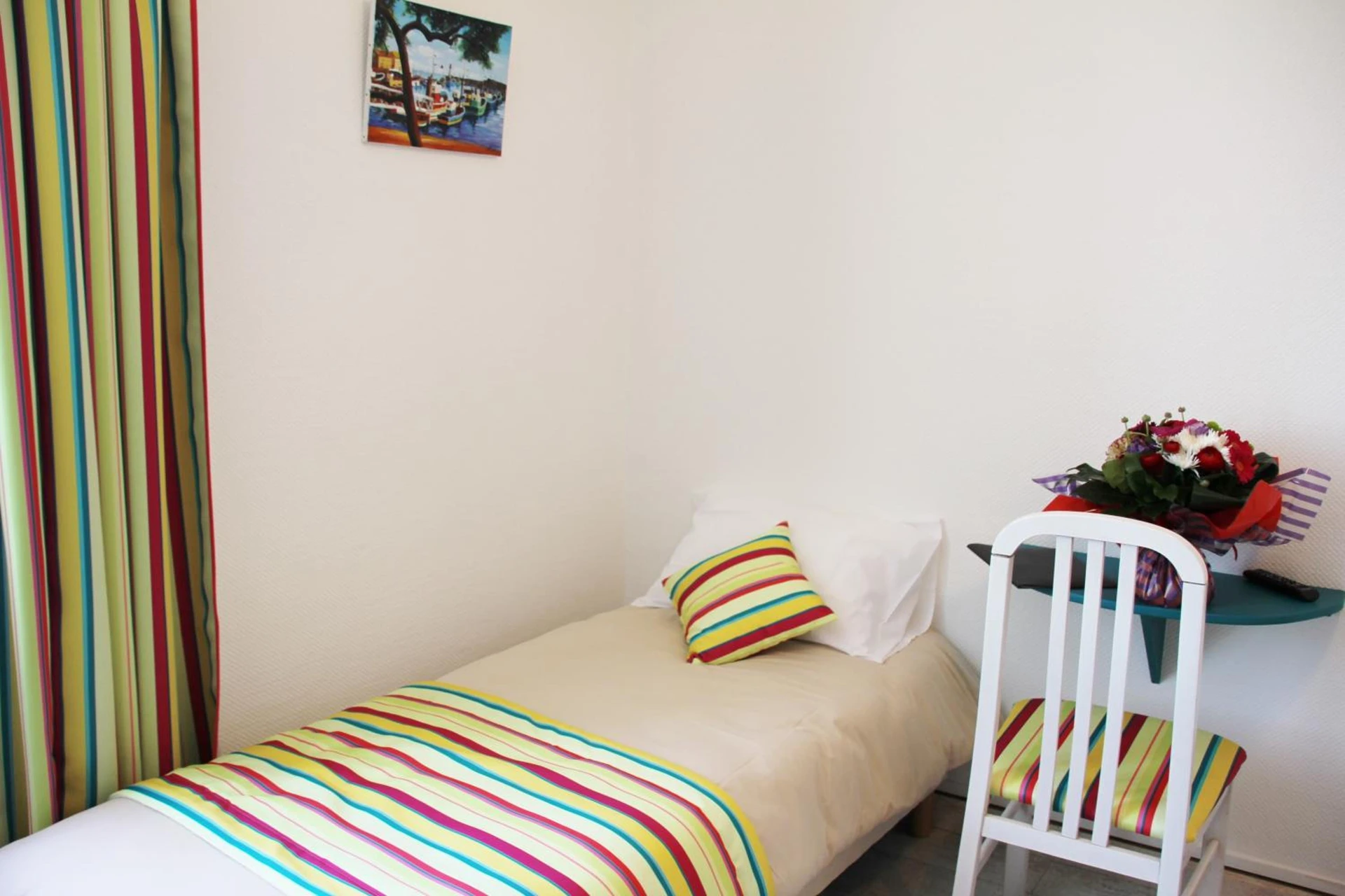 Chambre disponible pour un séminaire d'entreprise à Hotel La Chaudrée - La Brée-les-Bains