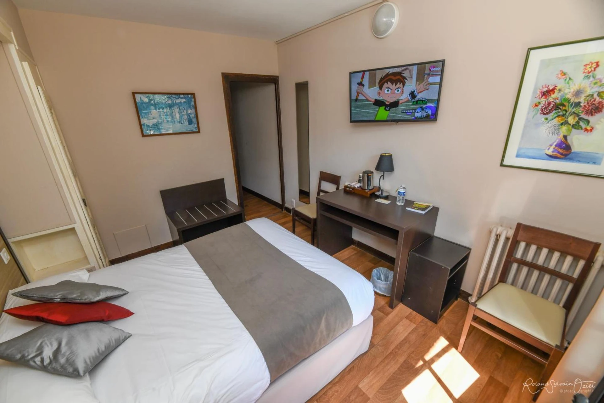 Chambre disponible pour un séminaire d'entreprise à Logis Hôtel La Chaumière - Saint-Laurent-sur-Sèvre