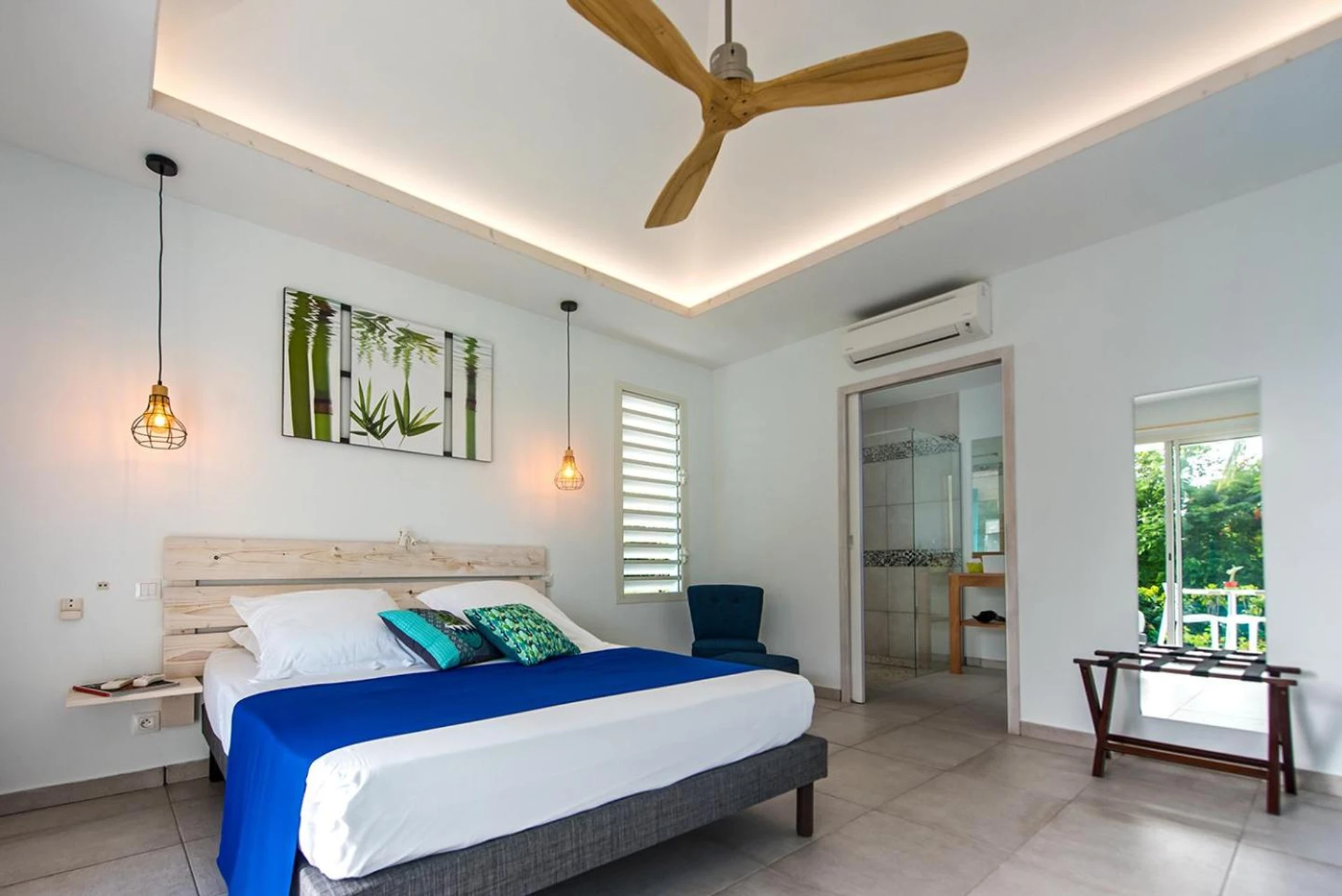Chambre disponible pour un séminaire d'entreprise à Hôtel La Christophine - Saint-François