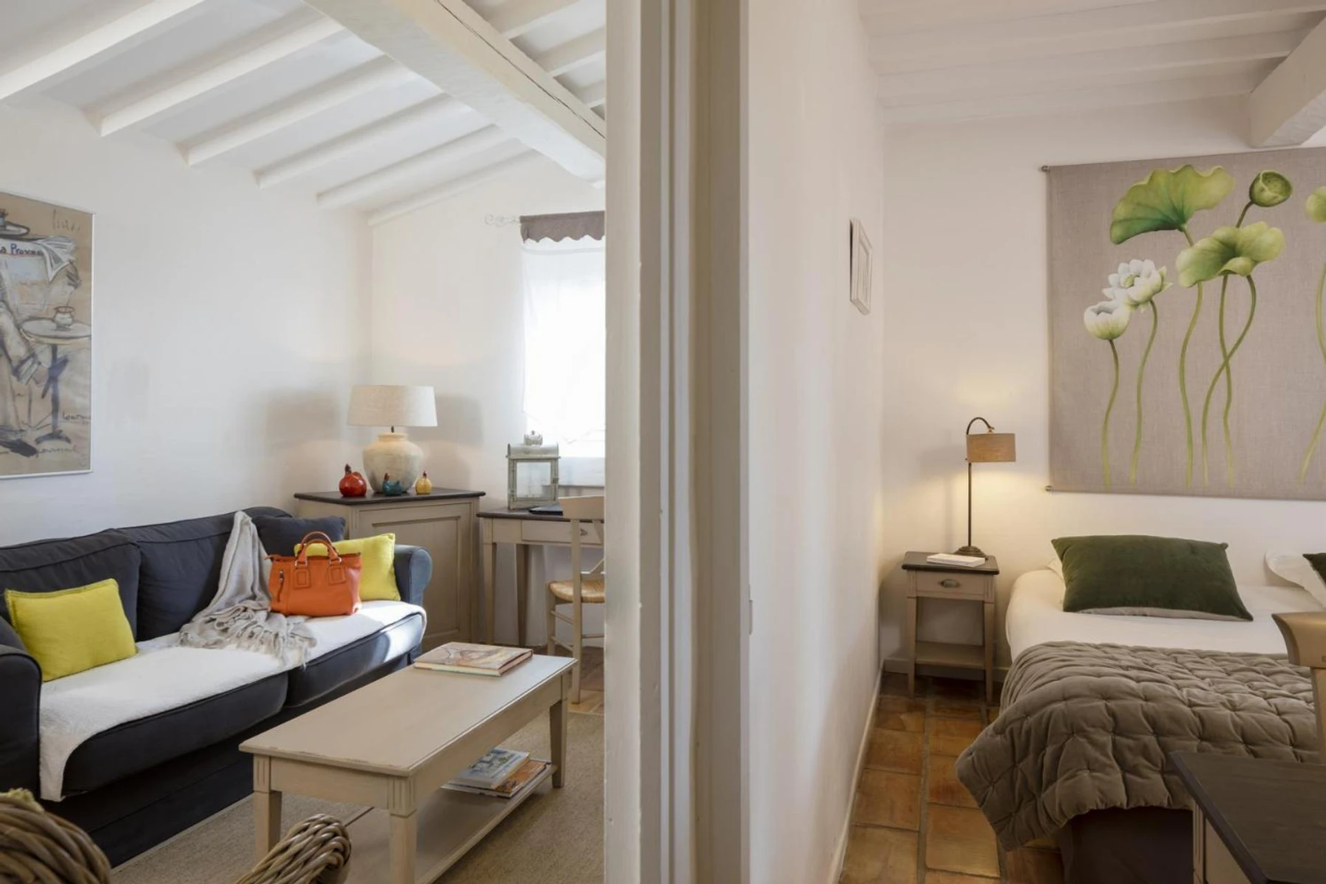 Chambre disponible pour un séminaire d'entreprise à La Clé des Champs, Boutique hôtel & Spa - Le Mas de Garrigon - Roussillon