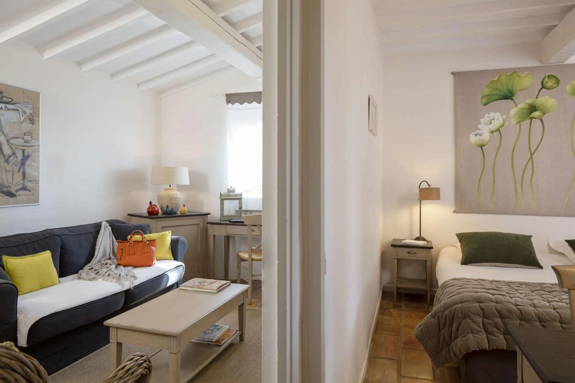 Chambre disponible pour un séminaire d'entreprise à La Clé des Champs, Boutique hôtel & Spa - Le Mas de Garrigon - Roussillon