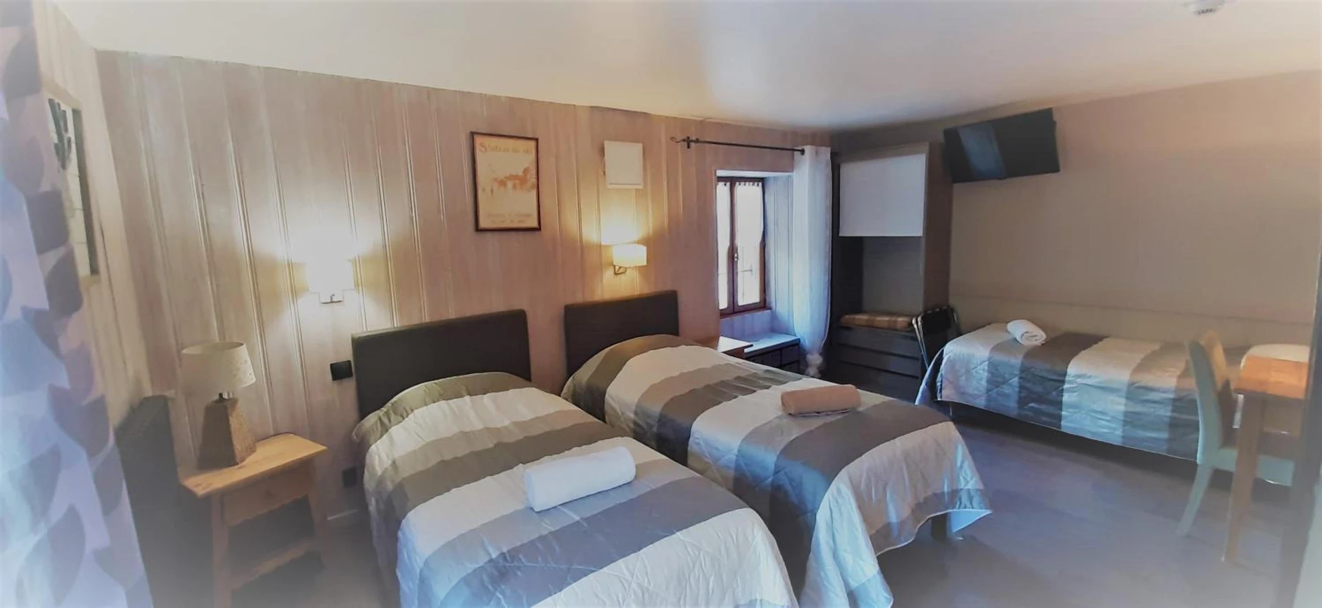 Chambre disponible pour un séminaire d'entreprise à La Clé des Champs - Lanslebourg-Mont-Cenis