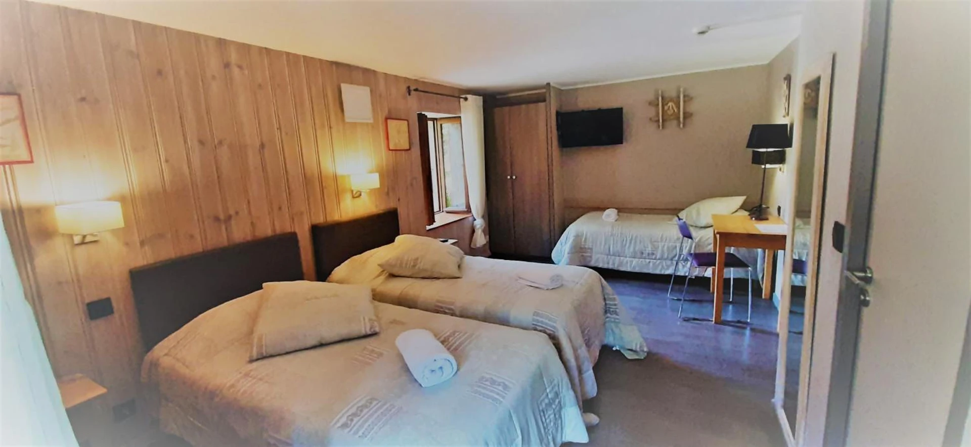 Chambre disponible pour un séminaire d'entreprise à La Clé des Champs - Lanslebourg-Mont-Cenis