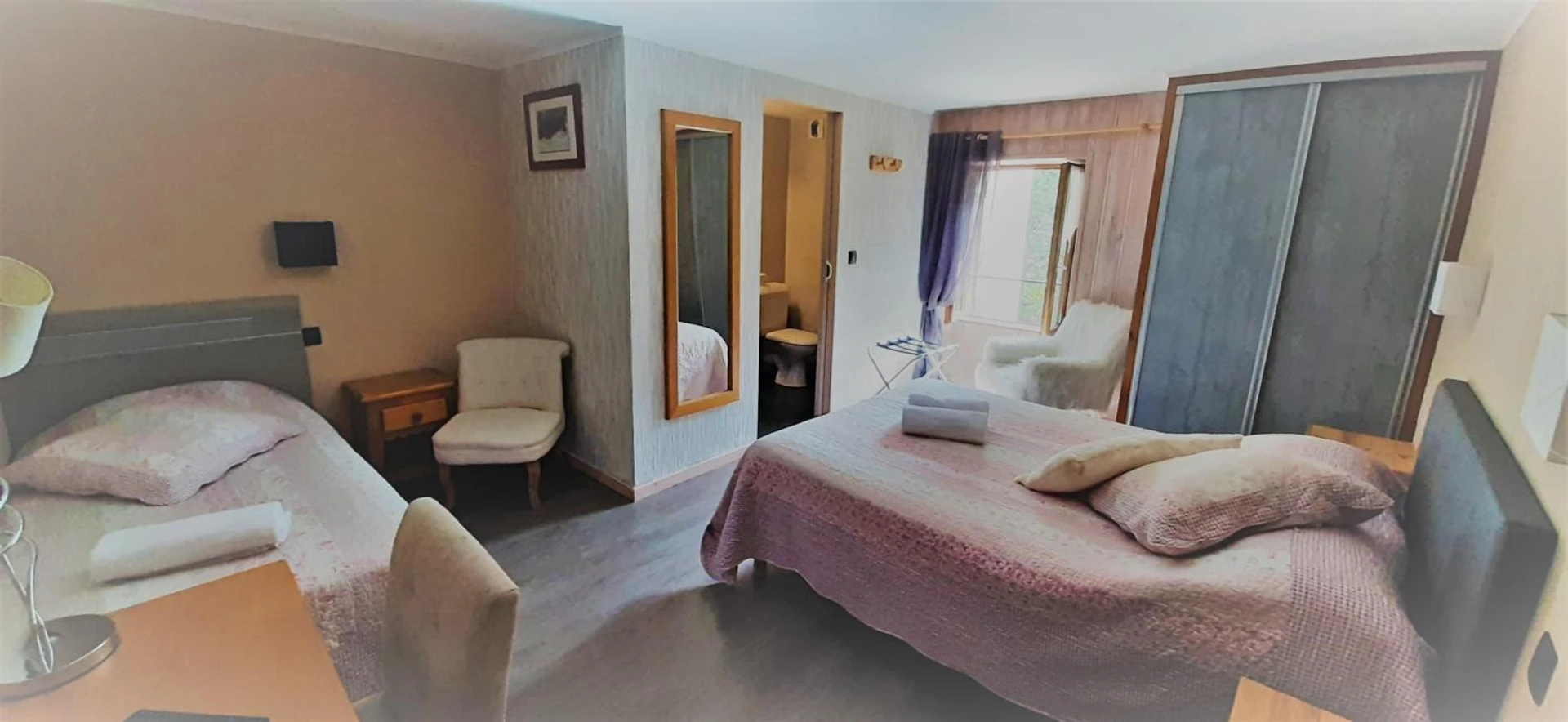 Magnifique chambre pour un séminaire d'entreprise à La Clé des Champs - Lanslebourg-Mont-Cenis