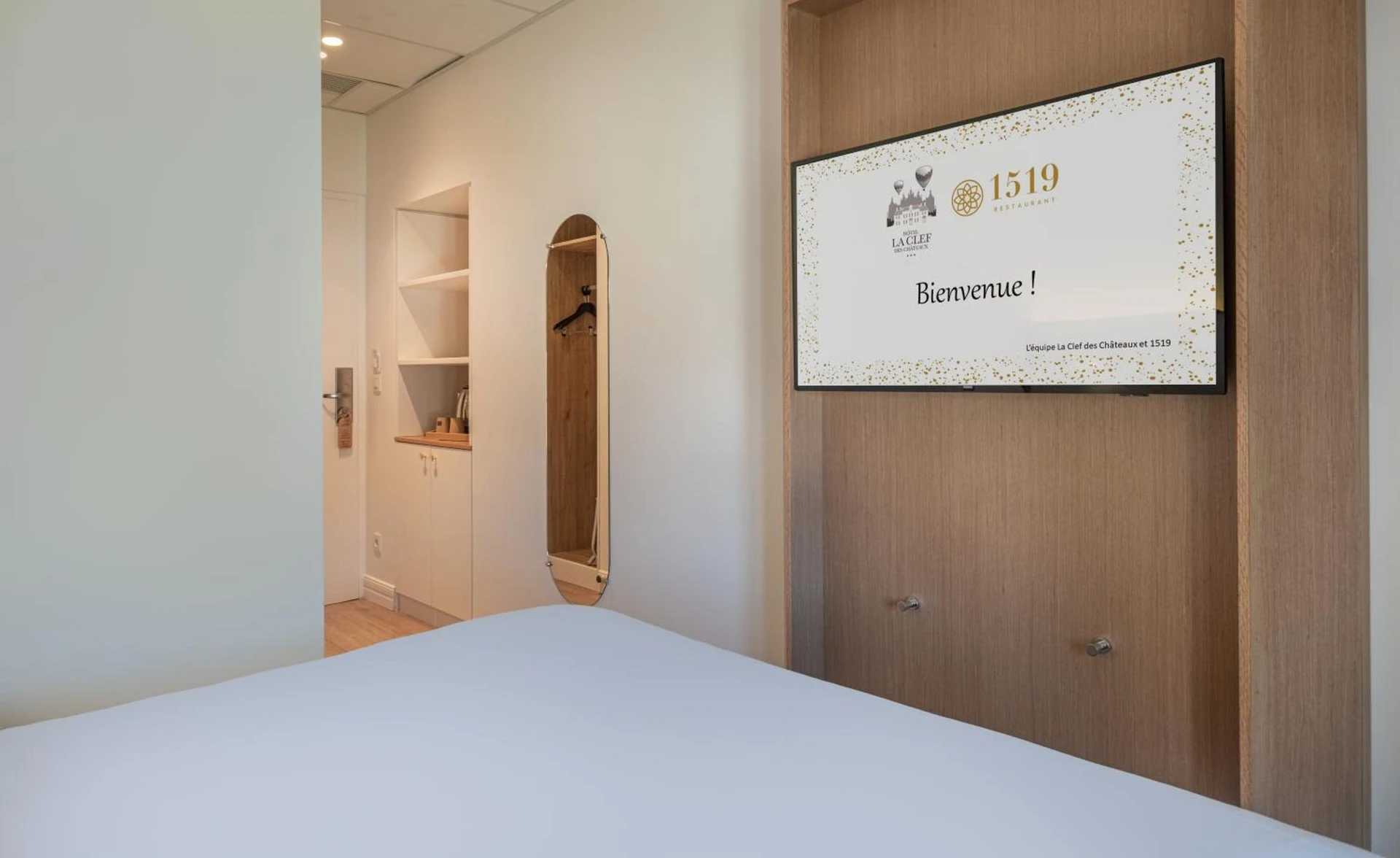 Chambre disponible pour un séminaire d'entreprise à La Clef des Châteaux - Maslives