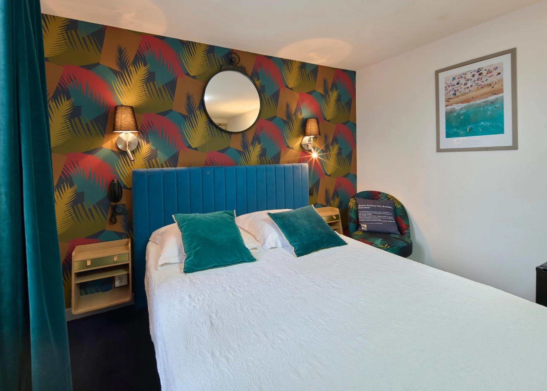 Chambre disponible pour un séminaire d'entreprise à The Originals Boutique, Hôtel La Colonne de Bronze, Saint-Valéry-sur-Somme - Saint-Valery-sur-Somme