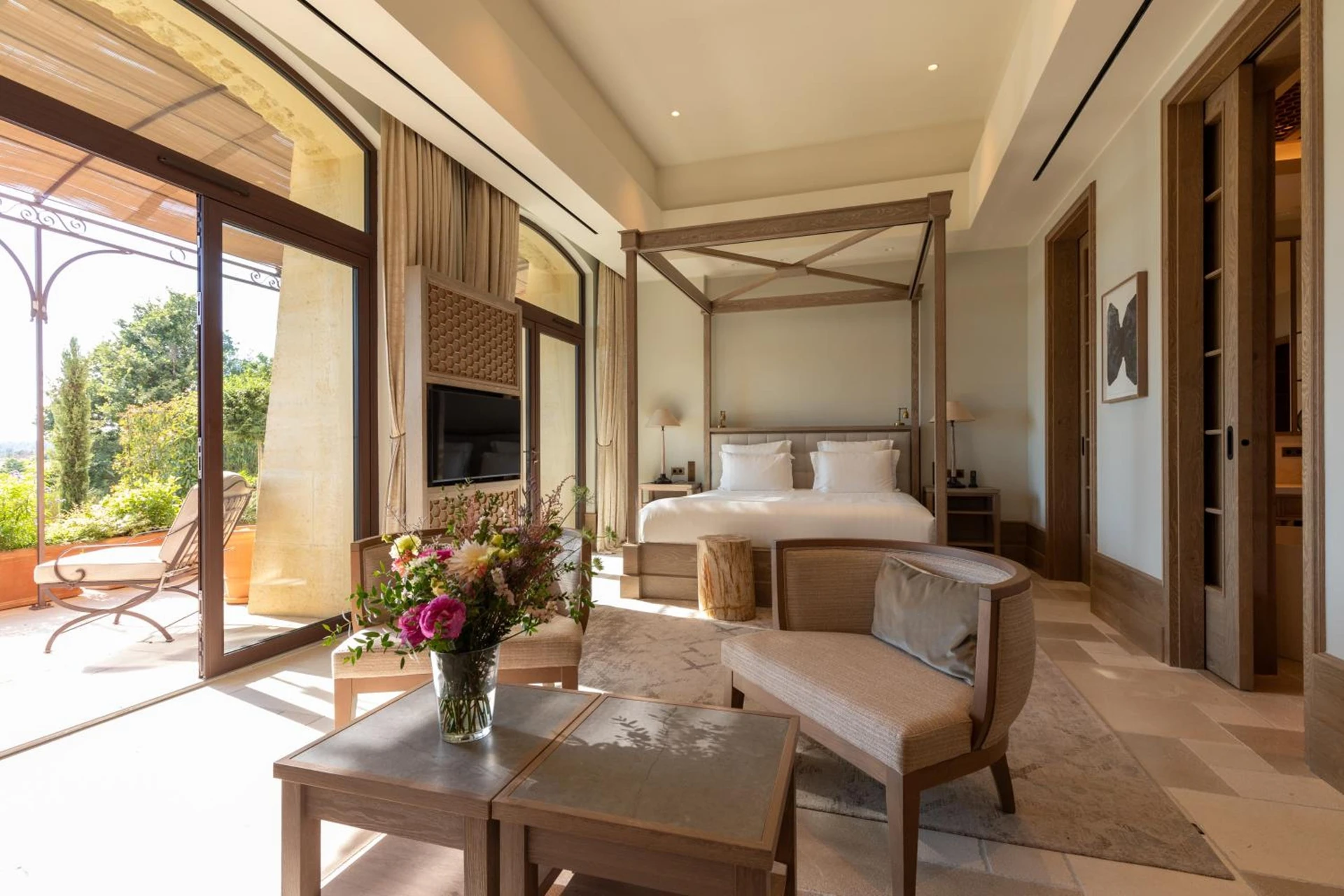 Chambre disponible pour un séminaire d'entreprise à Coquillade Provence - Gargas