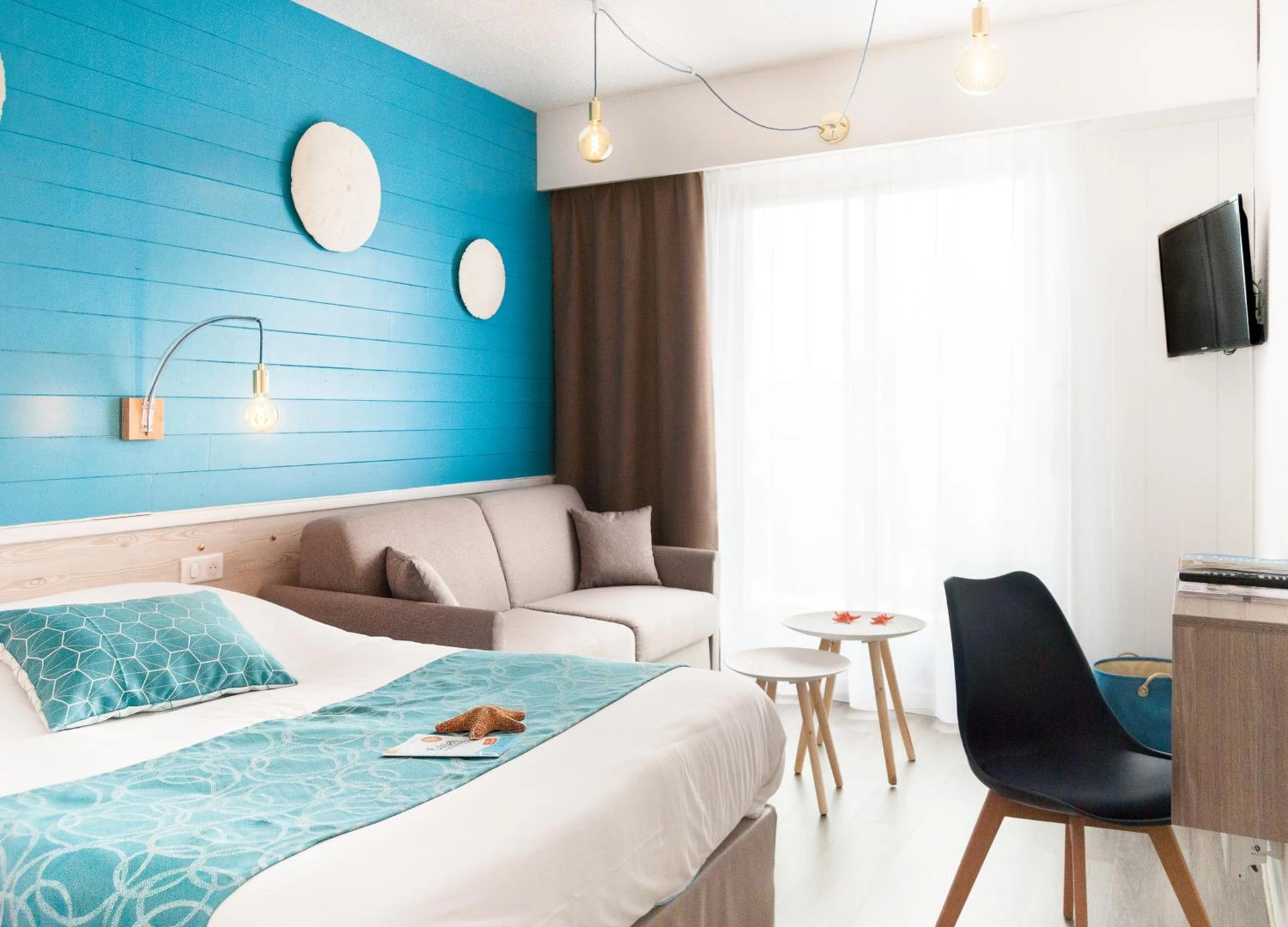 Chambre disponible pour un séminaire d'entreprise à Hôtel La Côte Océane - Saint-Jean-de-Monts