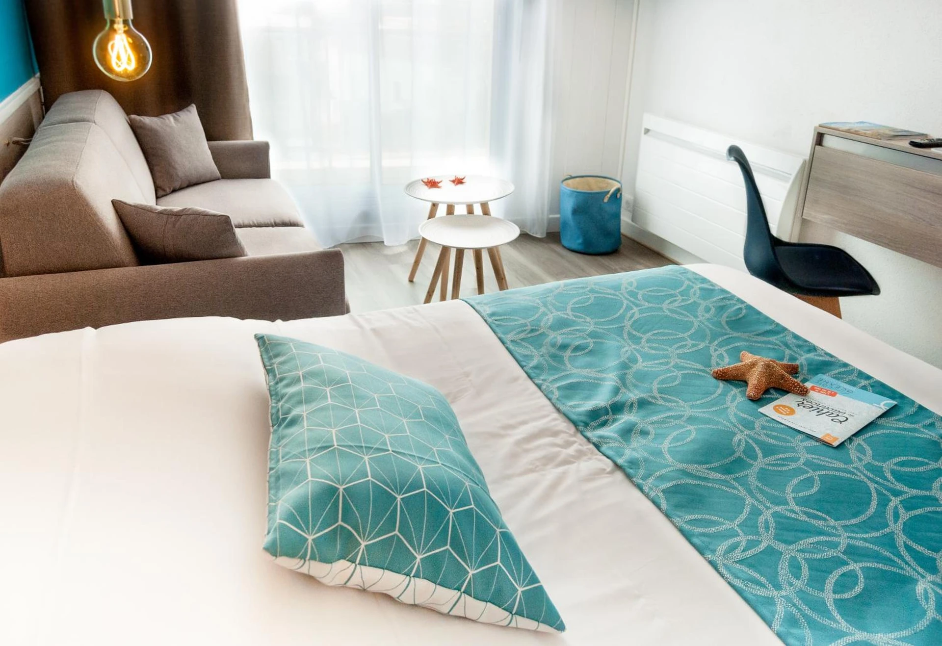 Chambre disponible pour un séminaire d'entreprise à Hôtel La Côte Océane - Saint-Jean-de-Monts