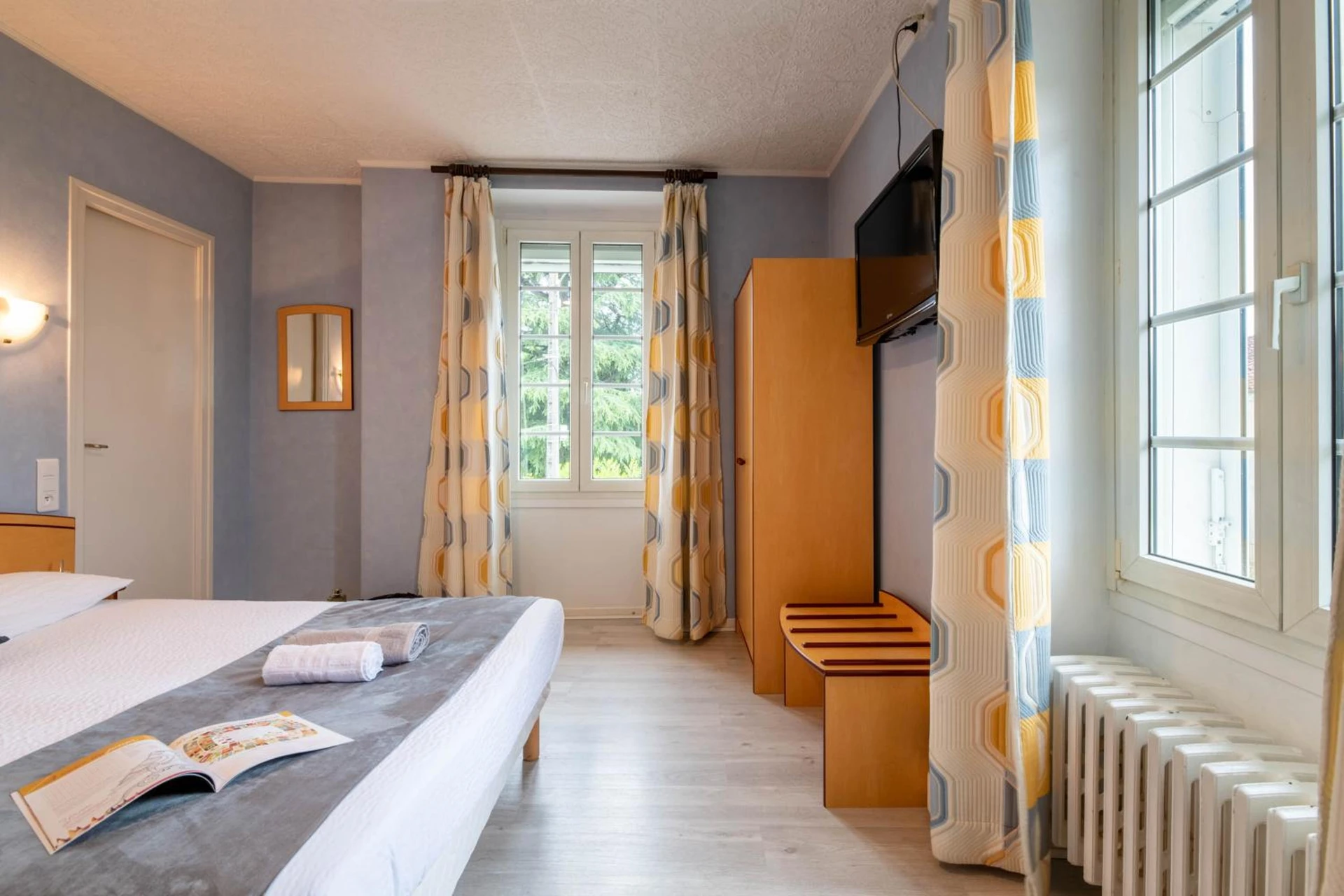 Chambre disponible pour un séminaire d'entreprise à Logis Hôtel La crémaillère - Hagetmau