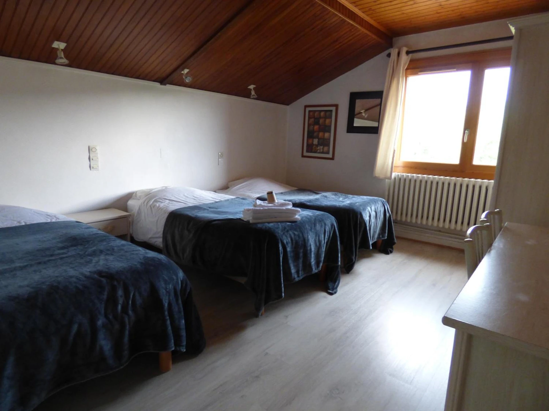 Chambre disponible pour un séminaire d'entreprise à Logis Hôtels La Crémaillère - Saint-Bonnet-en-Champsaur