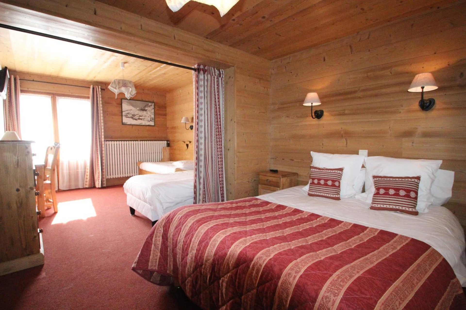 Chambre disponible pour un séminaire d'entreprise à Hotel La Crémaillère - Le Grand-Bornand