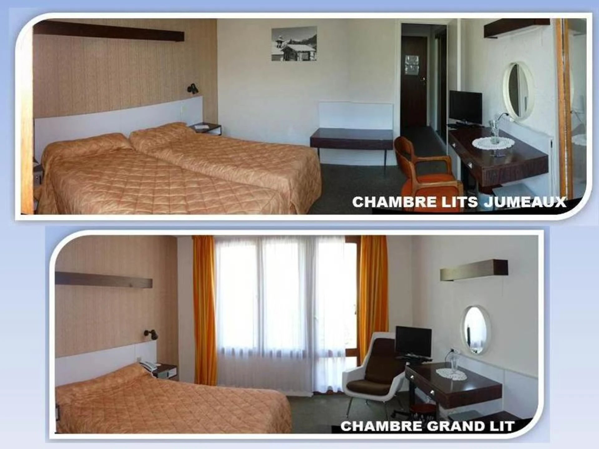Chambre disponible pour un séminaire d'entreprise à La Darentasia - La Léchère