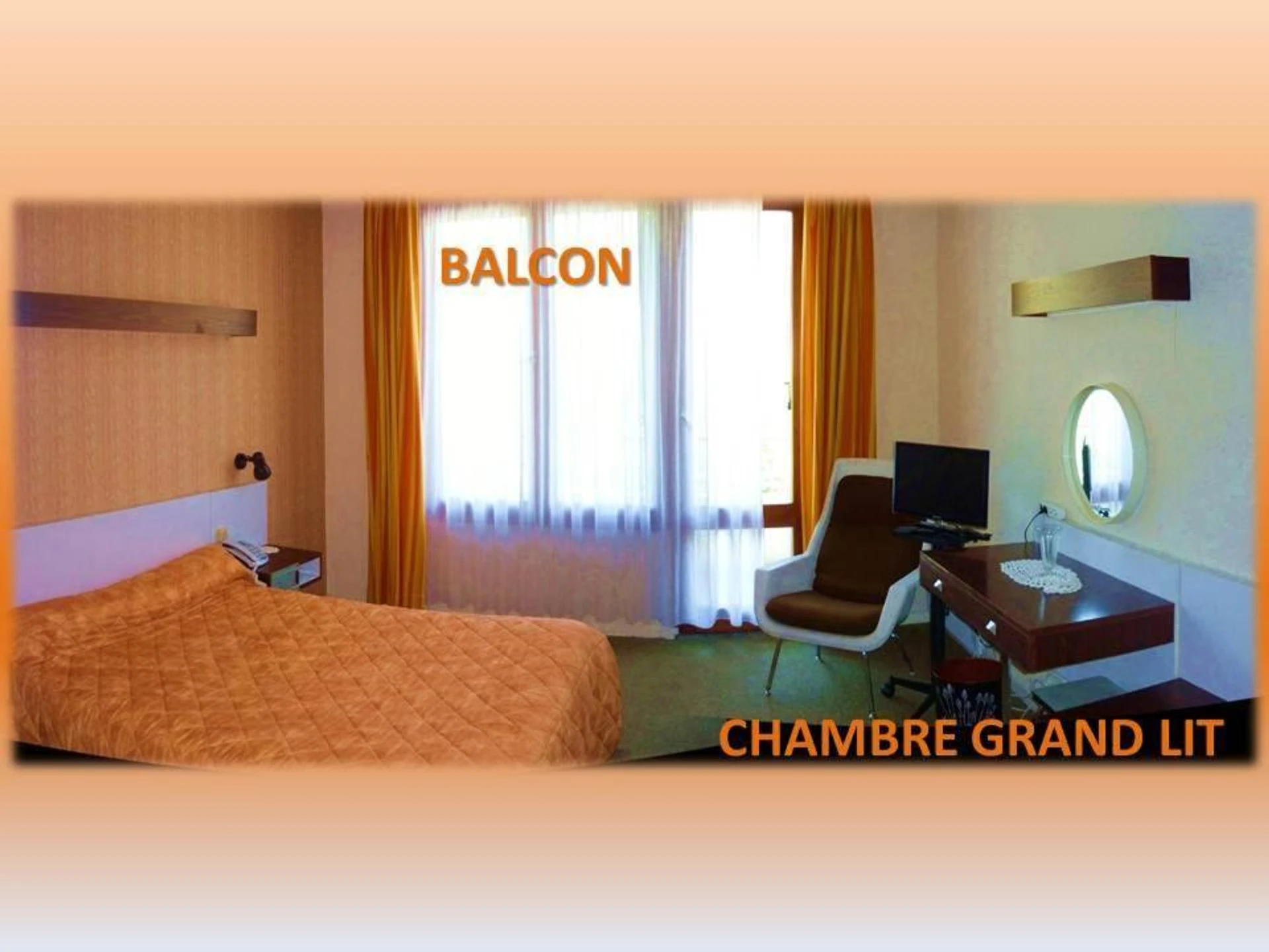 Chambre disponible pour un séminaire d'entreprise à La Darentasia - La Léchère