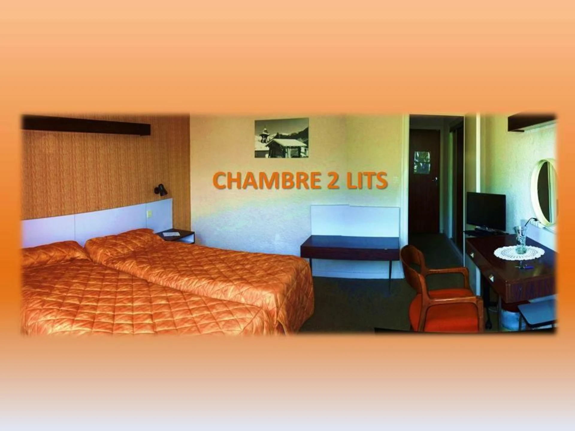Magnifique chambre pour un séminaire d'entreprise à La Darentasia - La Léchère