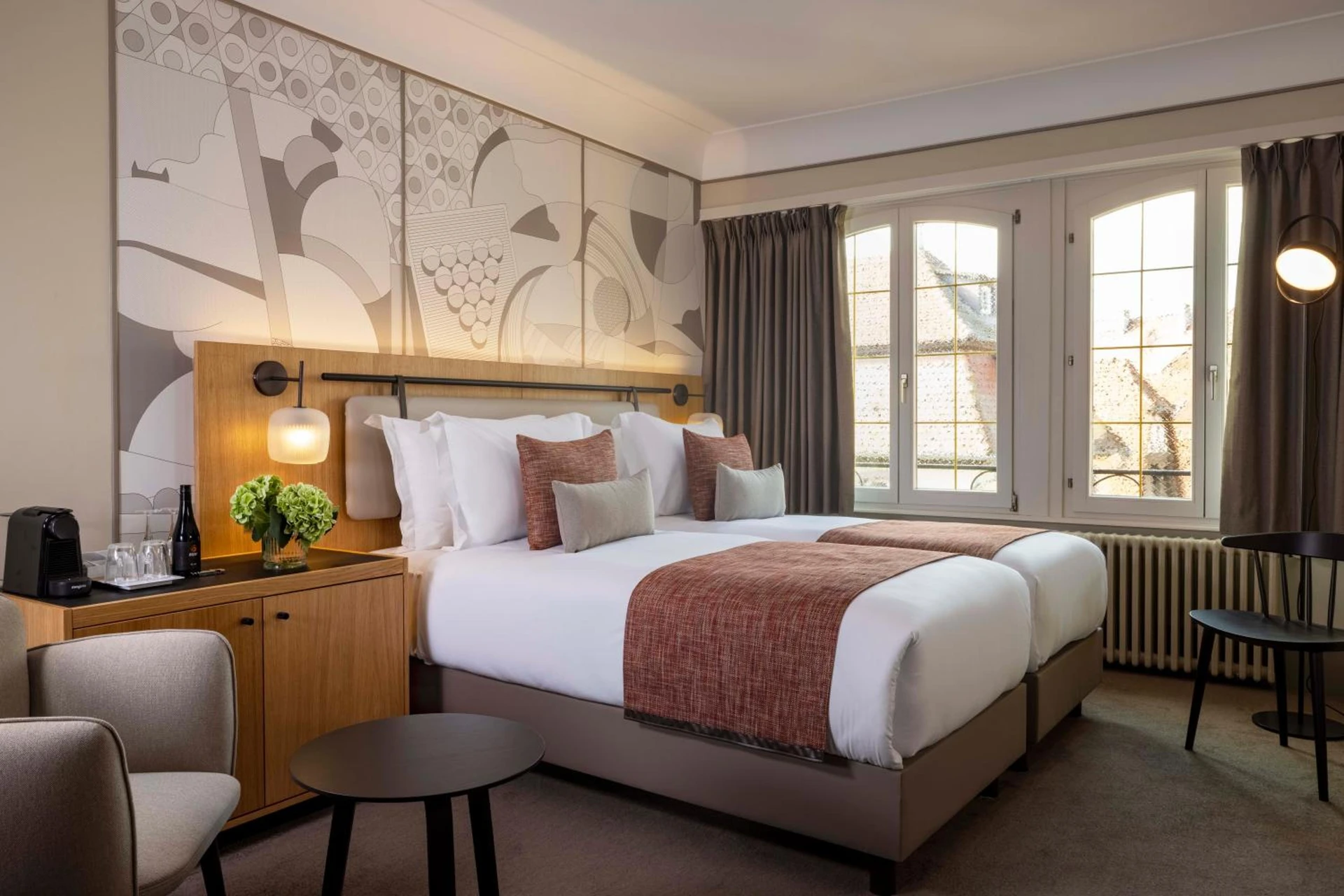Chambre disponible pour un séminaire d'entreprise à Hotel La Diligence - Obernai