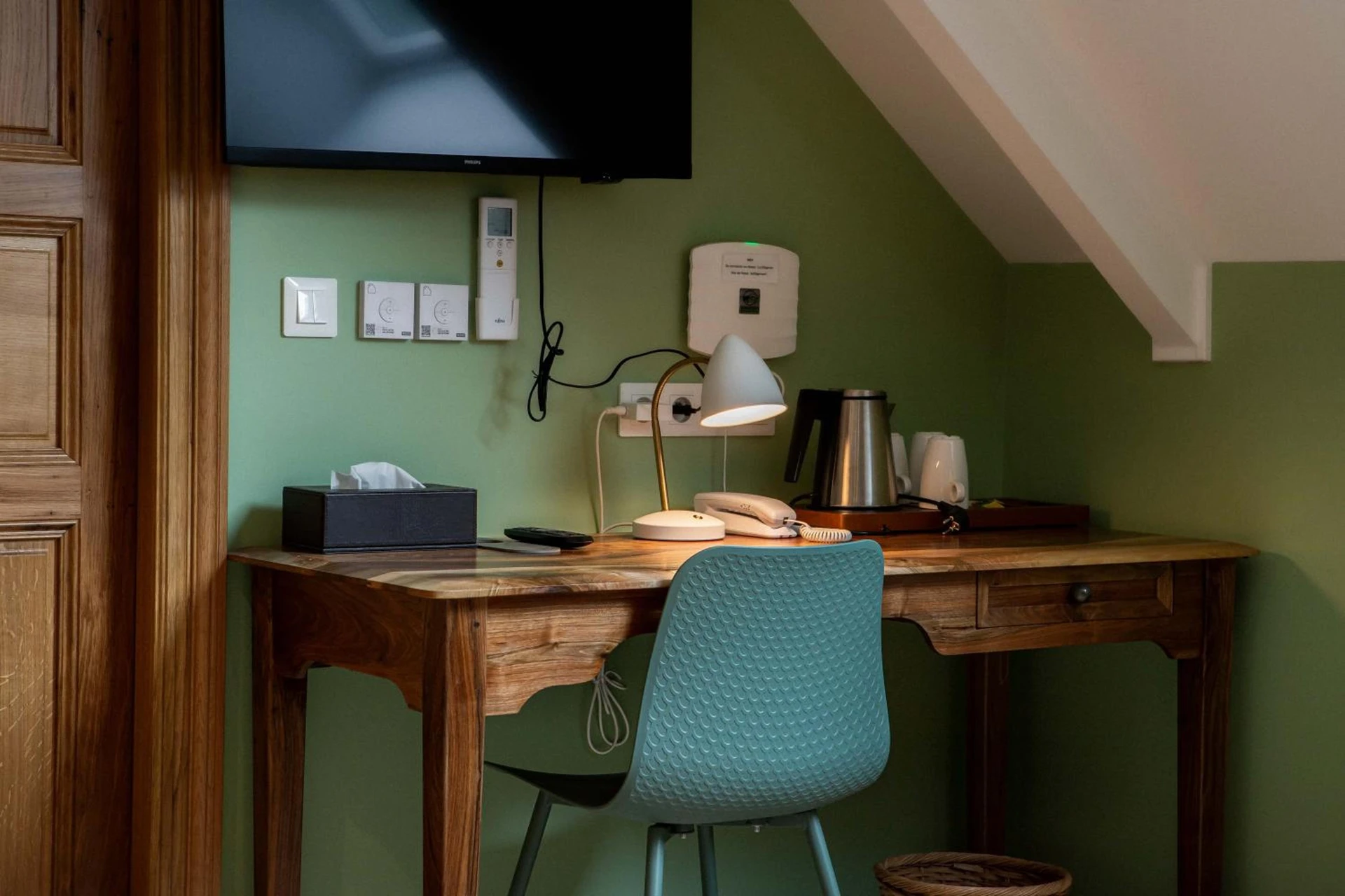 Chambre disponible pour un séminaire d'entreprise à Logis Hotel La Diligence - La Ferté-Saint-Cyr