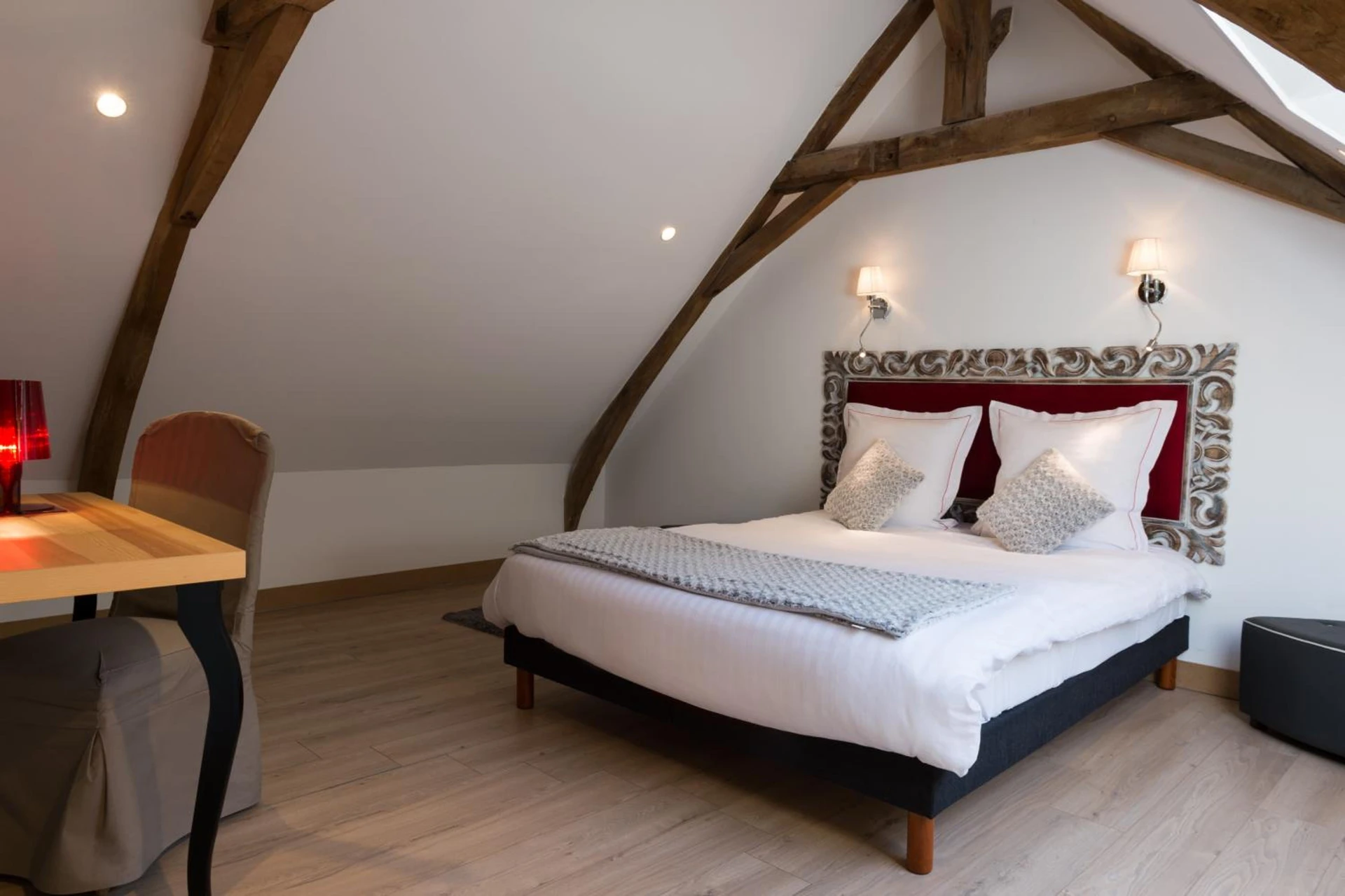 Chambre disponible pour un séminaire d'entreprise à La Ferme Blanche, The Originals Relais - Lompret