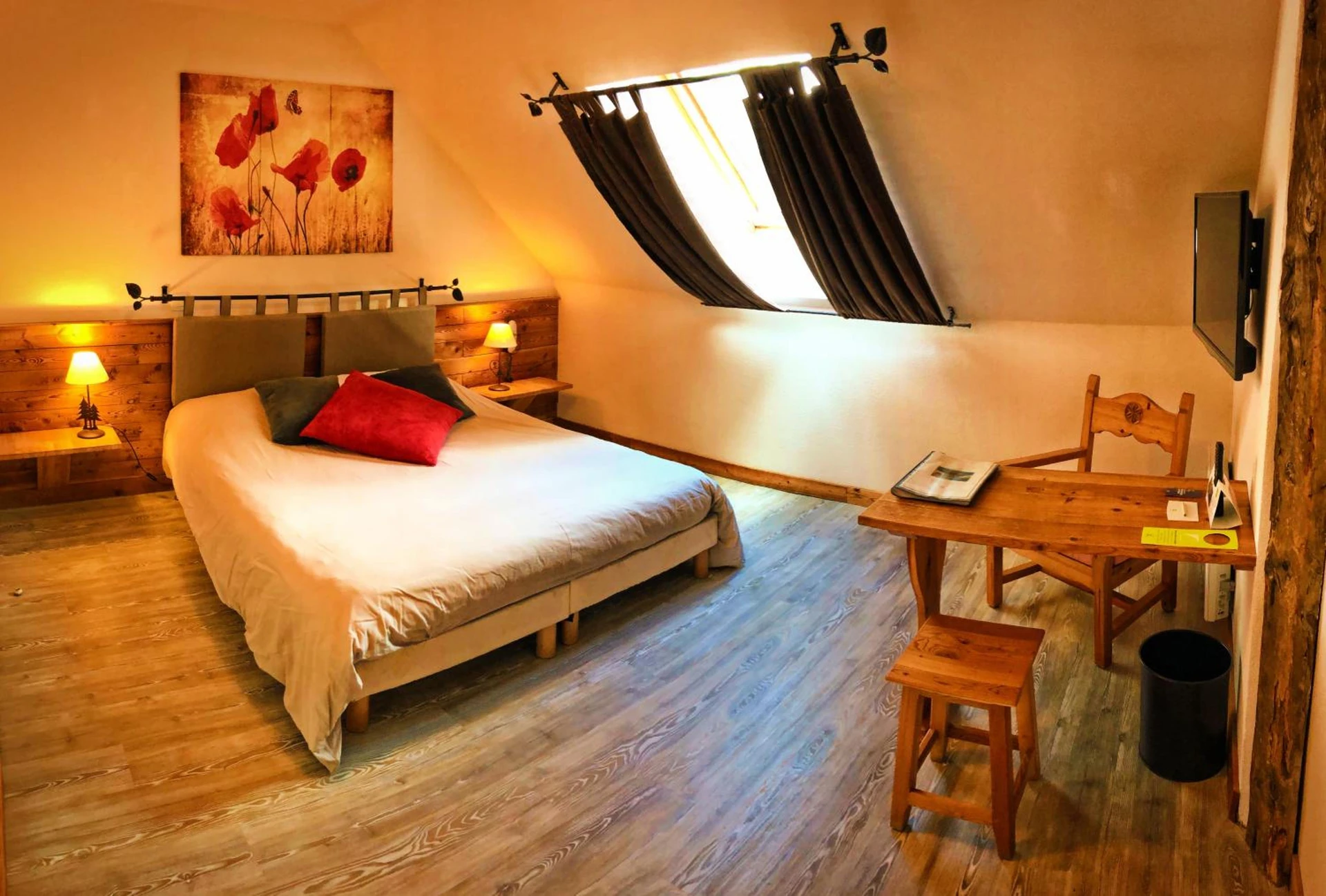 Magnifique chambre pour un séminaire d'entreprise à Hôtel & Spa La Ferme de l'Izoard - Arvieux