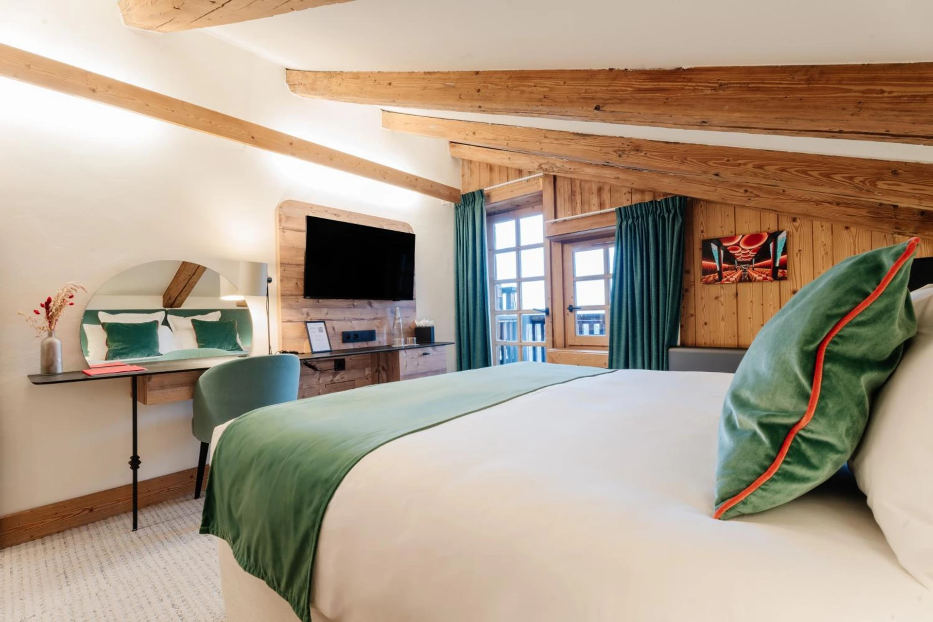 Lieu convivial pour un séminaire d'entreprise à La Ferme du Golf - Megève - En savoir plus 