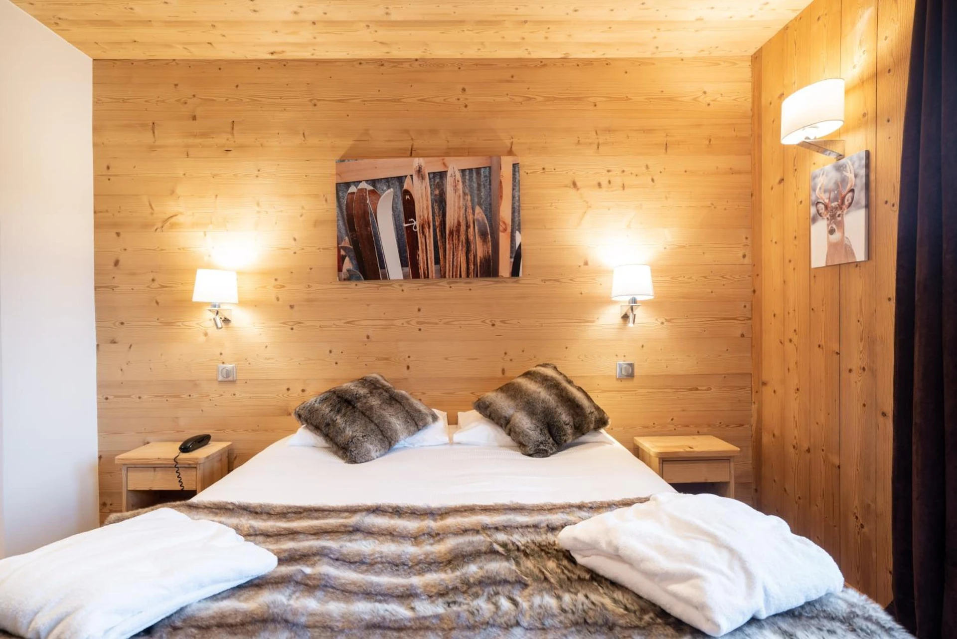 Chambre disponible pour un séminaire d'entreprise à La Ferme Du Lac - Thyez