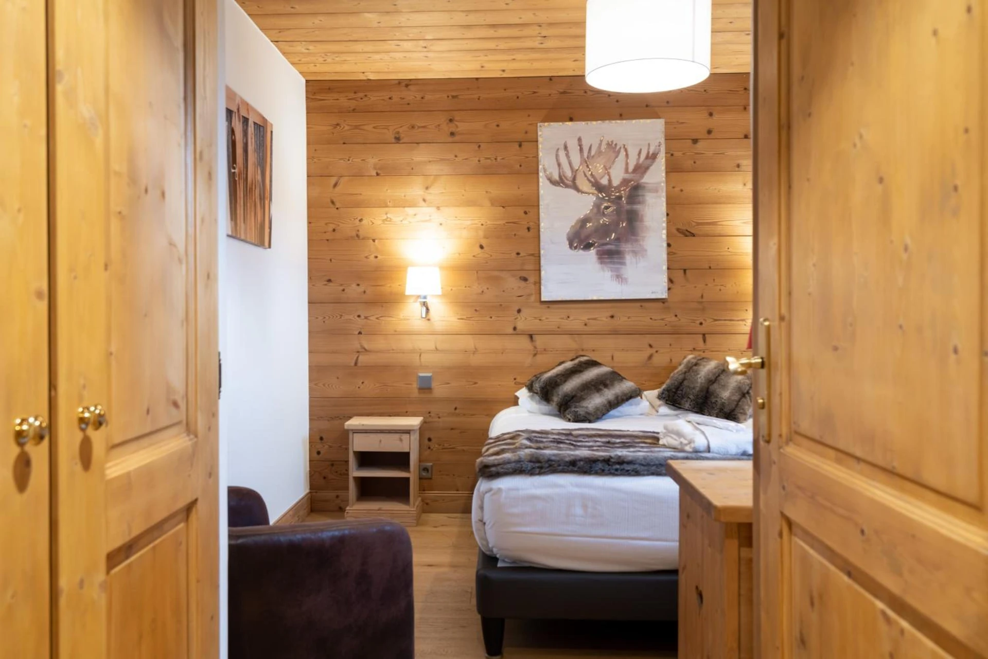 Chambre disponible pour un séminaire d'entreprise à La Ferme Du Lac - Thyez