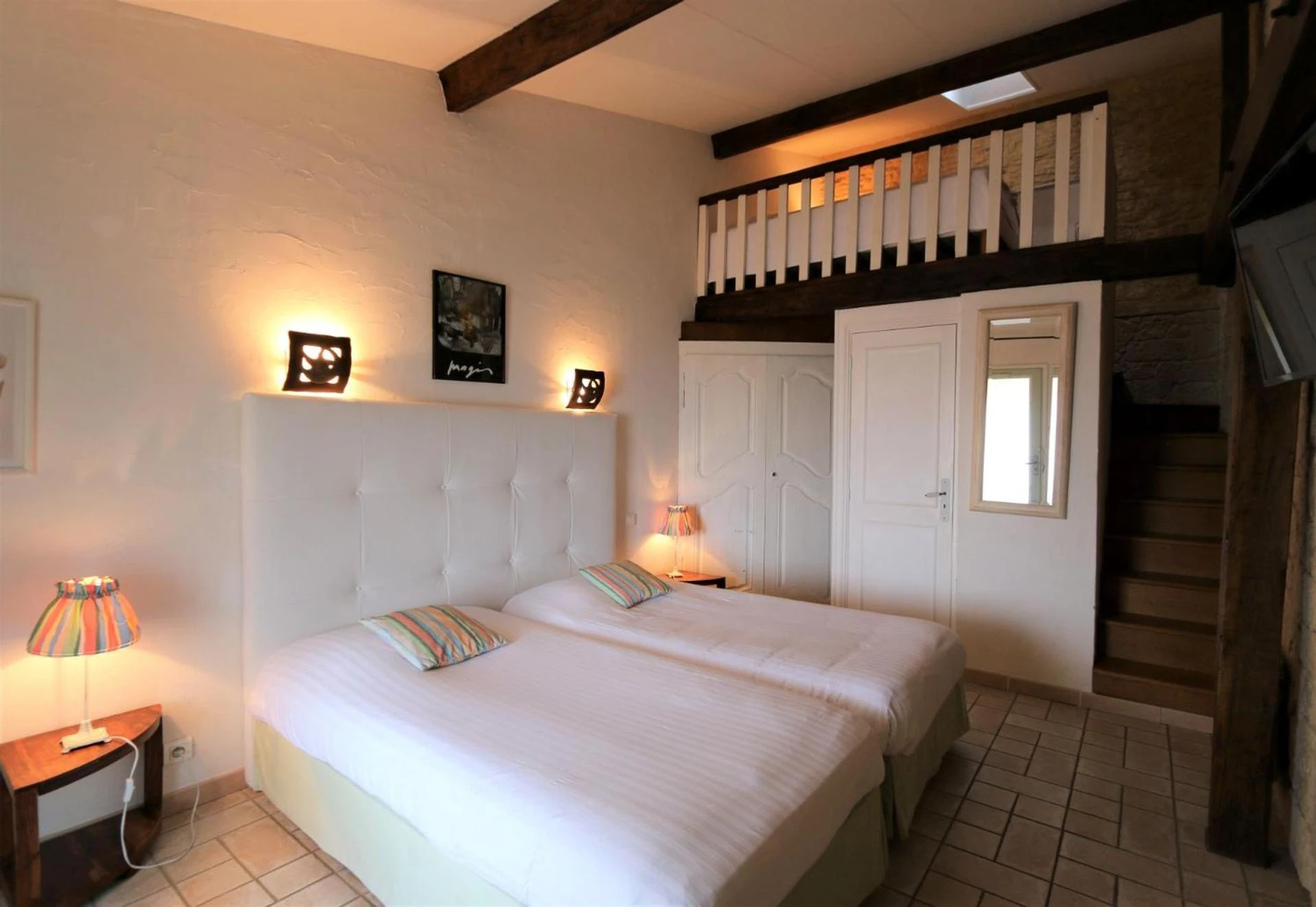 Chambre disponible pour un séminaire d'entreprise à Hôtel de la Ferme Lamy - Meyrals
