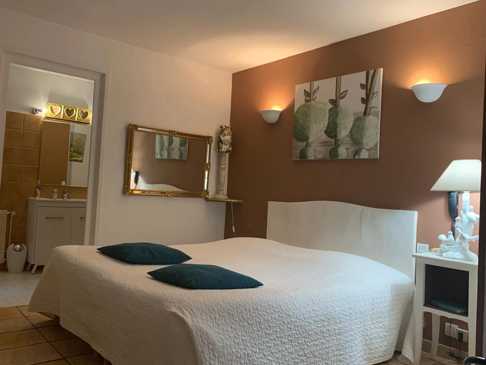 Chambre disponible pour un séminaire d'entreprise à La Gabetière - Estrablin