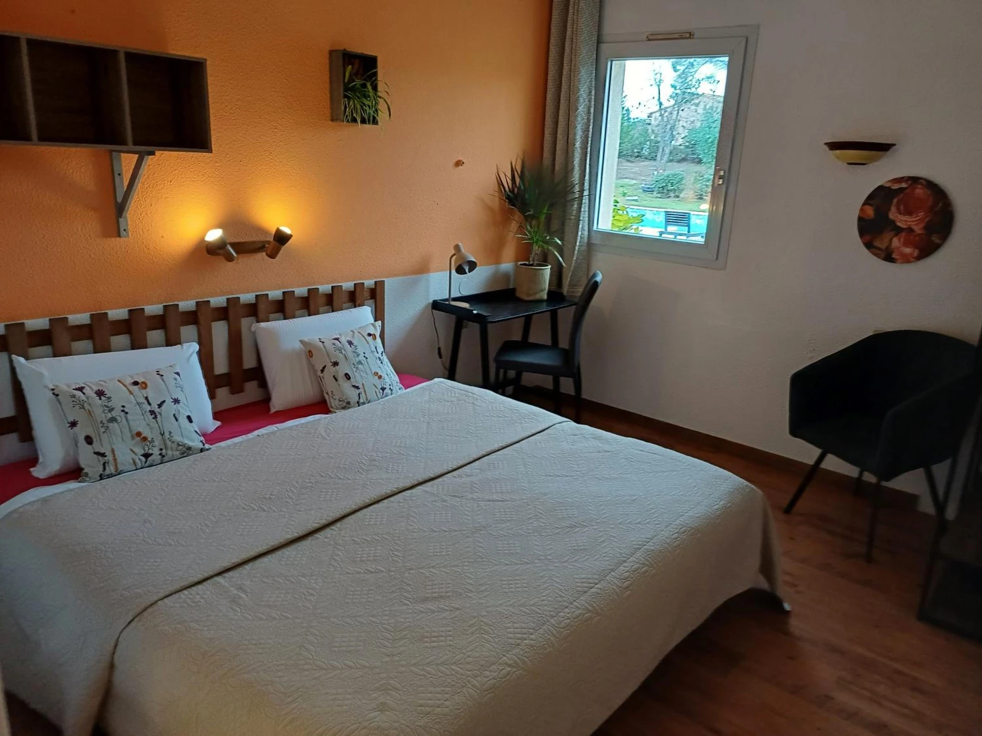 Chambre disponible pour un séminaire d'entreprise à Bel Hotel Restaurant la Gentilhommière - Trèbes