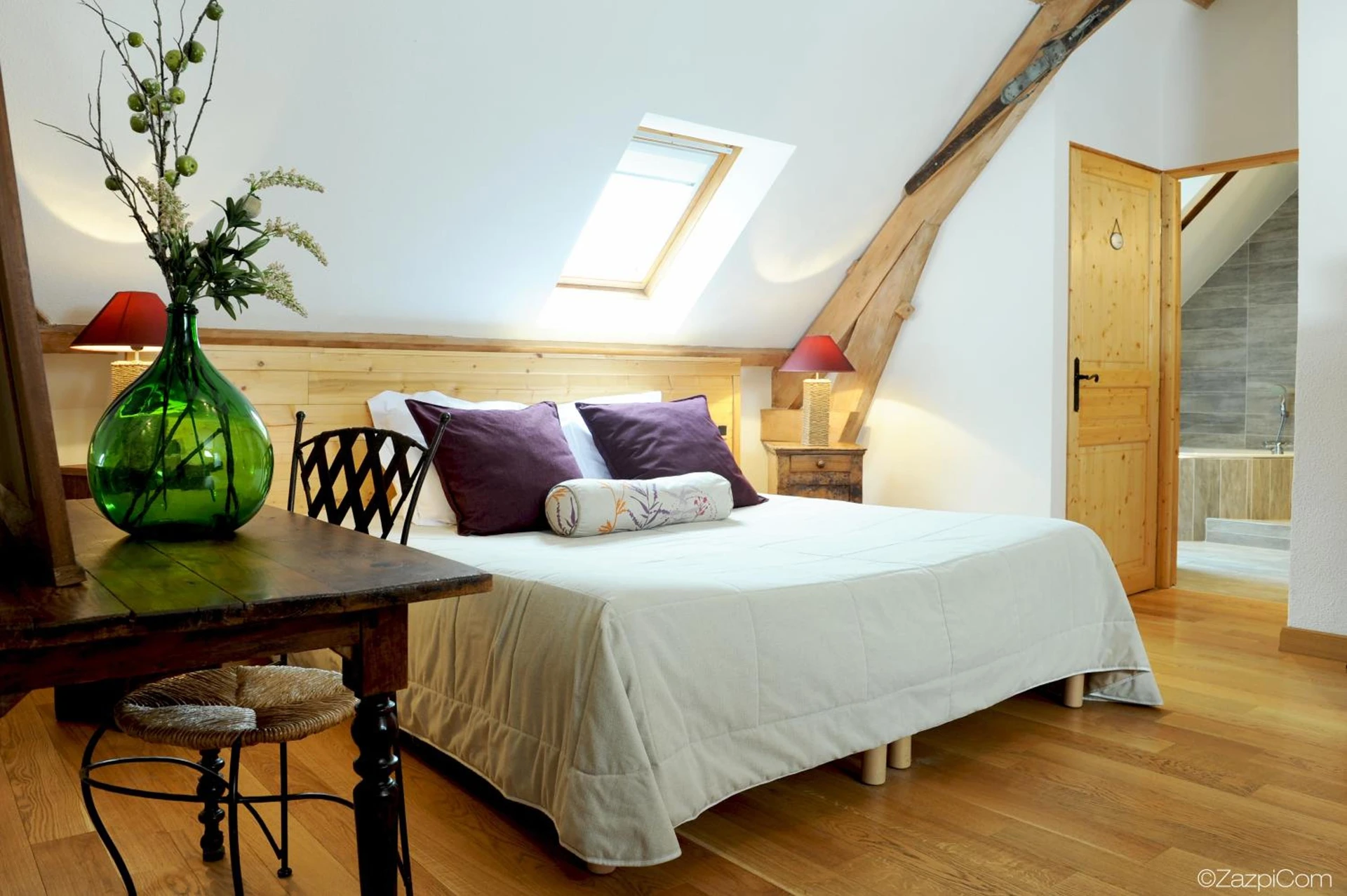 Chambre disponible pour un séminaire d'entreprise à Hôtel La Grange Aux Marmottes - Viscos