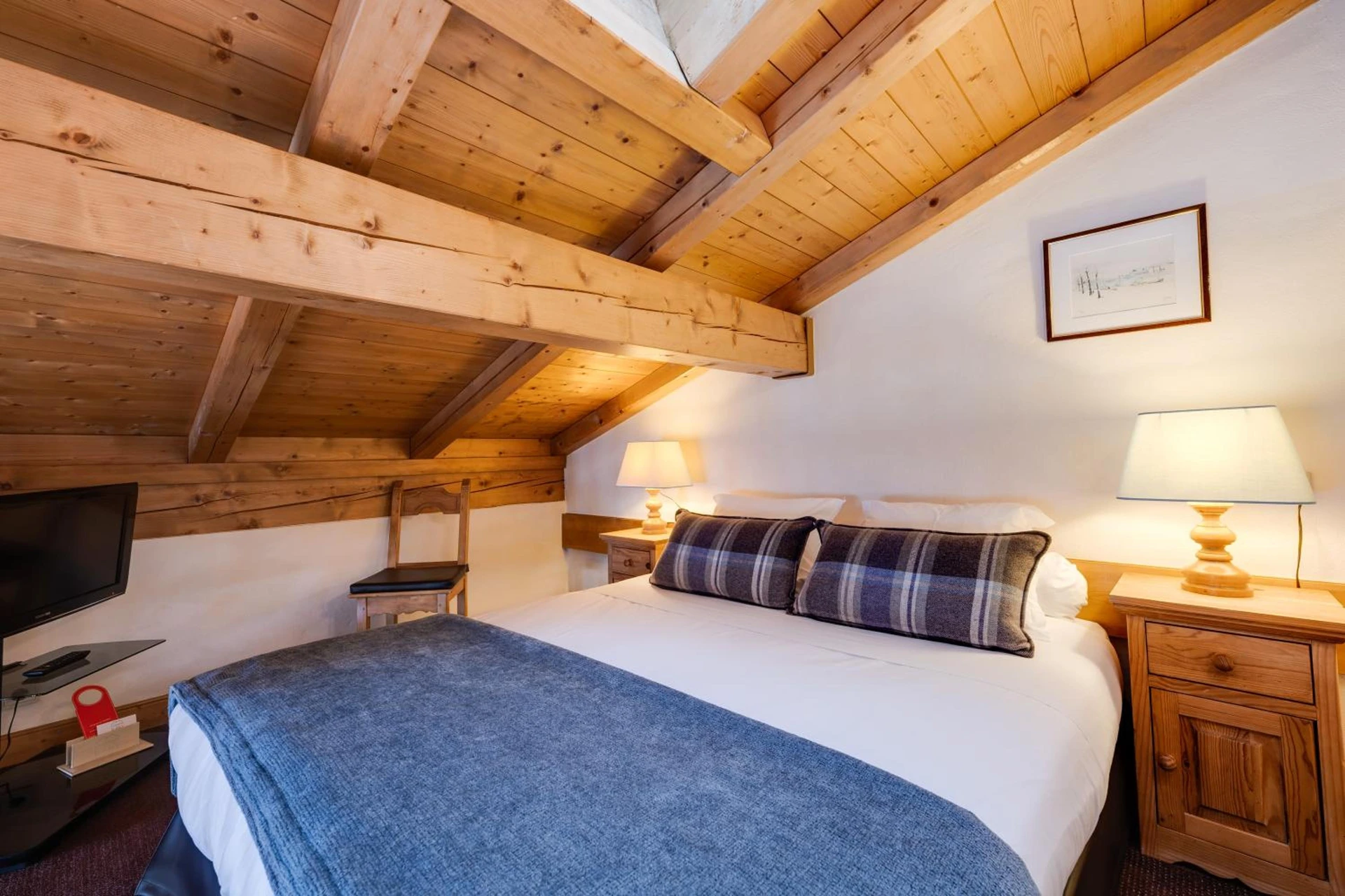 Chambre disponible pour un séminaire d'entreprise à Hôtel La Grange d'Arly - Megève