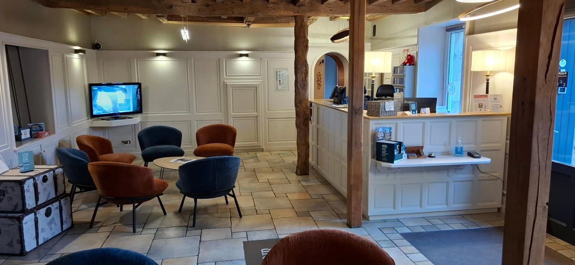 Lieu convivial pour un séminaire d'entreprise à Logis Hôtel la Grassinais Saint-Malo - Saint-Malo - En savoir plus 