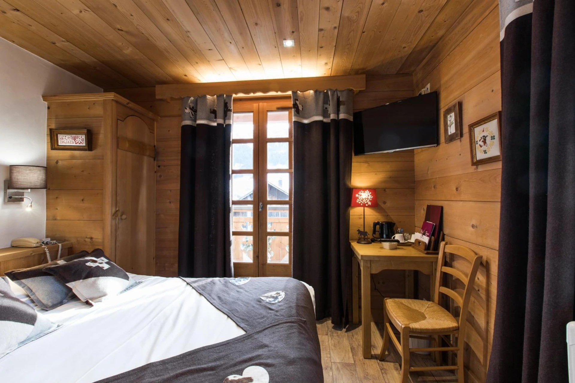 Chambre disponible pour un séminaire d'entreprise à Les Chalets de La Griyotire - Praz-sur-Arly