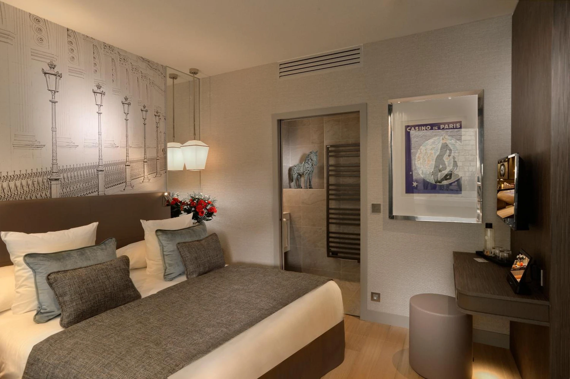 Chambre disponible pour un séminaire d'entreprise à Hotel La Lanterne & Spa By Timhotel - Paris