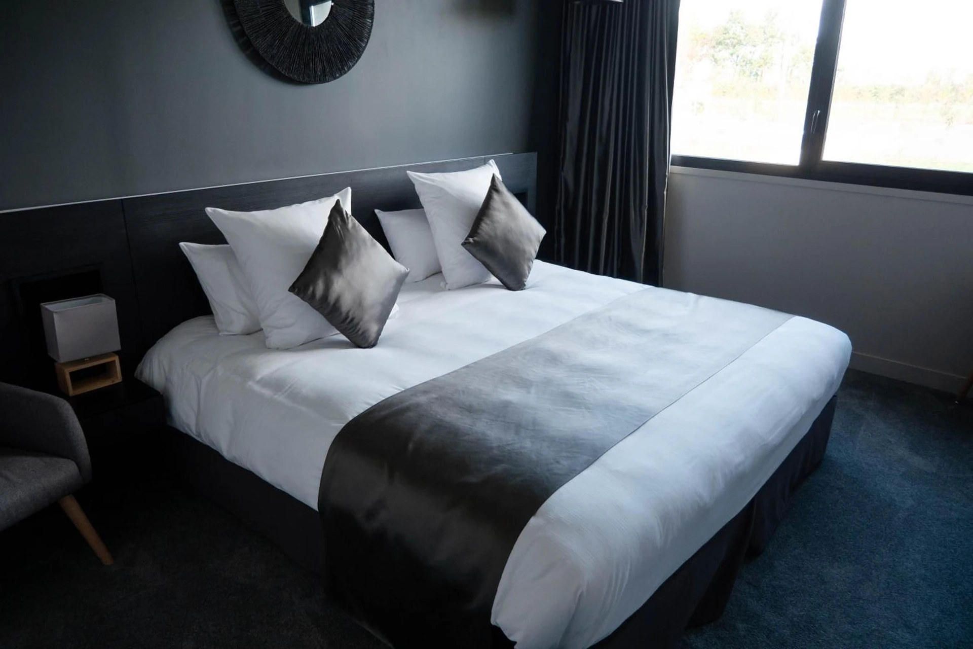 Chambre disponible pour un séminaire d'entreprise à Hôtel & Restaurant La maison des blés - Boutervilliers