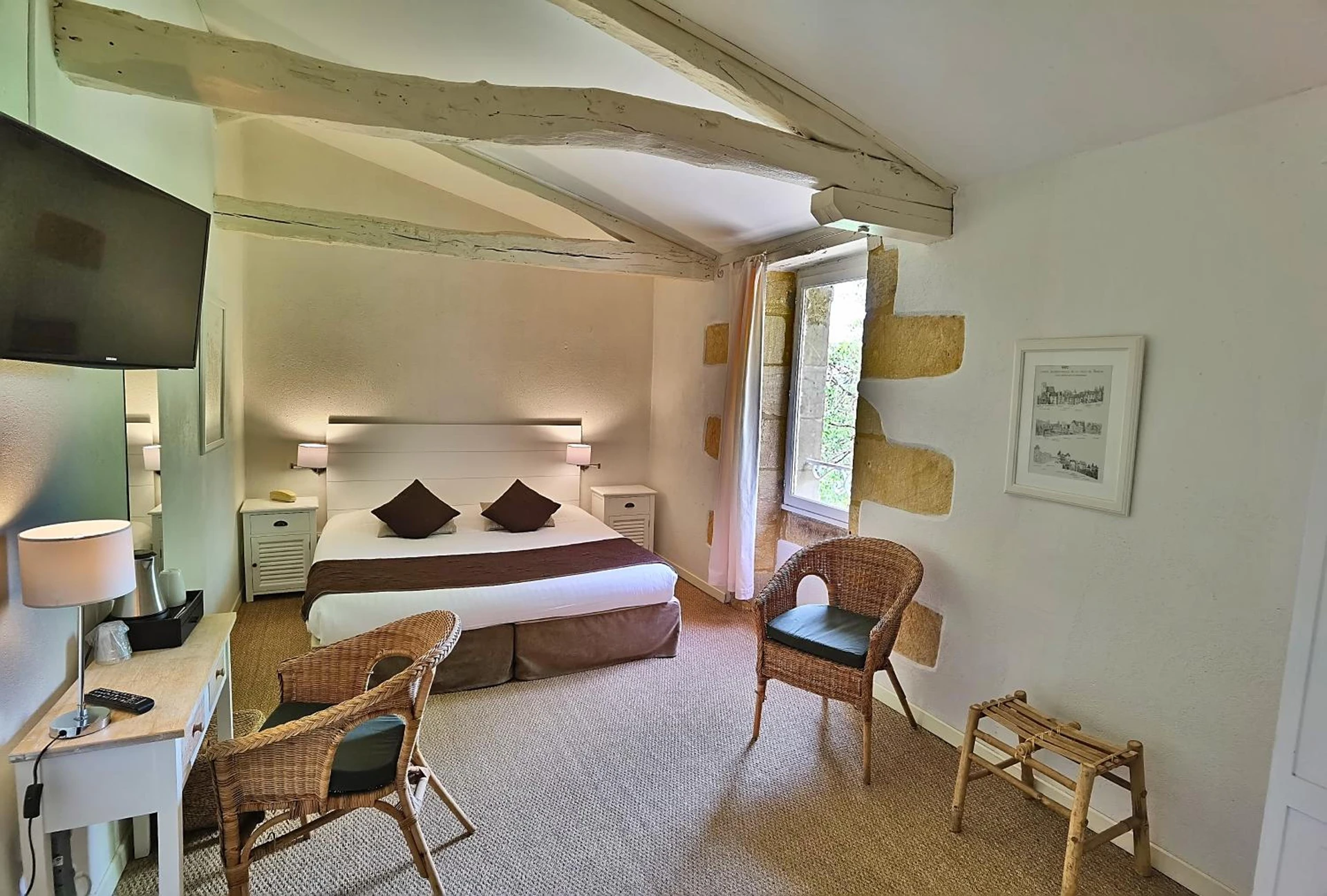 Magnifique chambre pour un séminaire d'entreprise à Hotel La Maison des Peyrat - Sarlat-la-Canéda