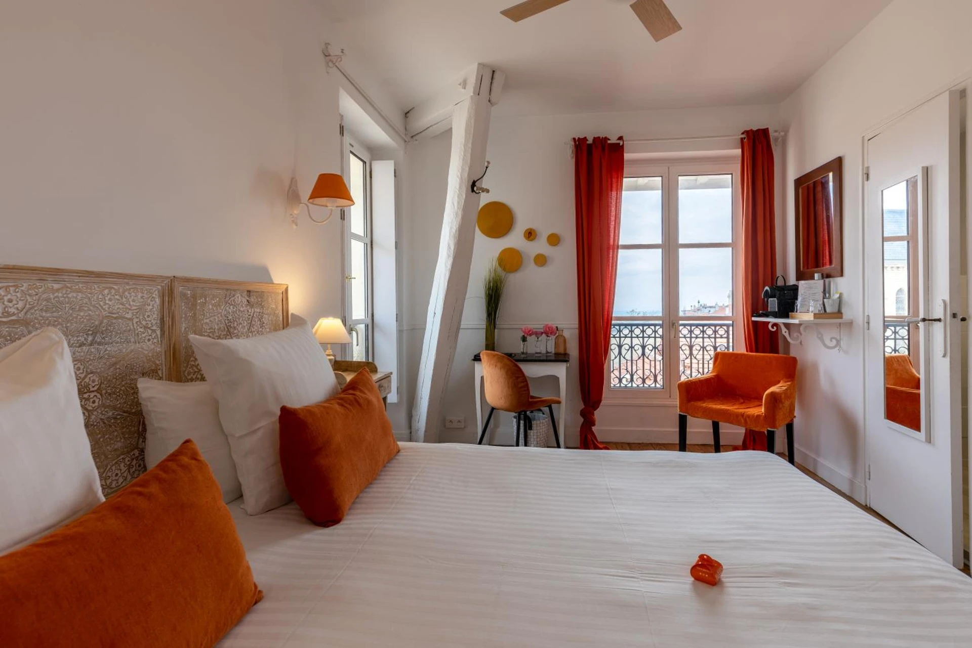 Chambre disponible pour un séminaire d'entreprise à Hôtel & Espace Bien-être La Maison du Lierre - Biarritz