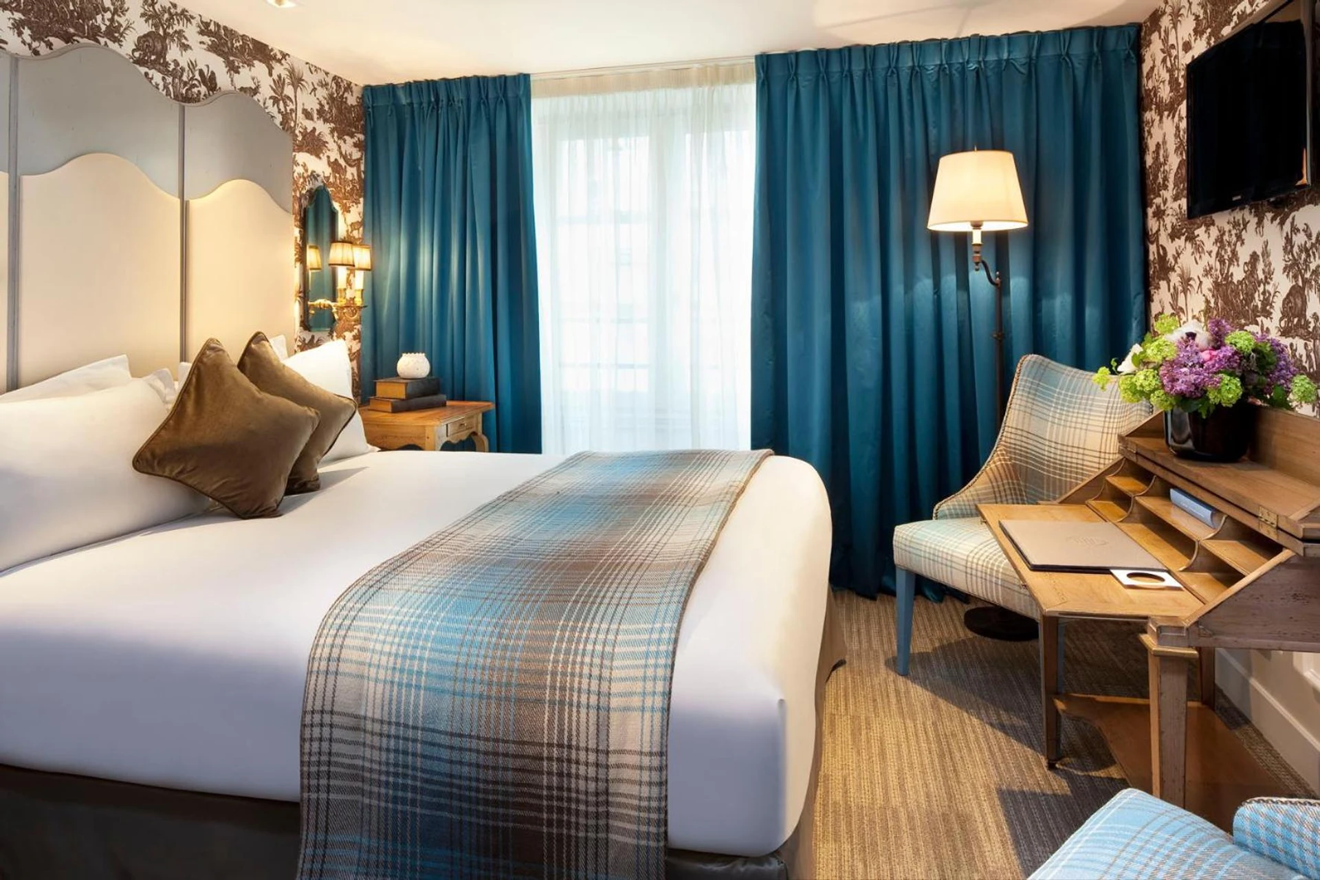 Chambre disponible pour un séminaire d'entreprise à La Maison Favart - Paris
