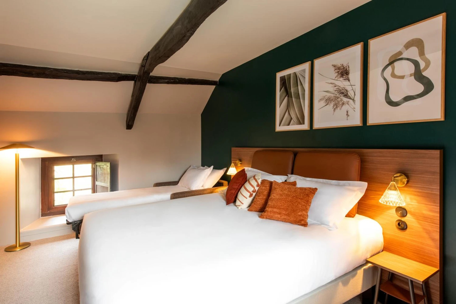 Chambre disponible pour un séminaire d'entreprise à La Maison OBONO Hôtel & Spa - Le Bono