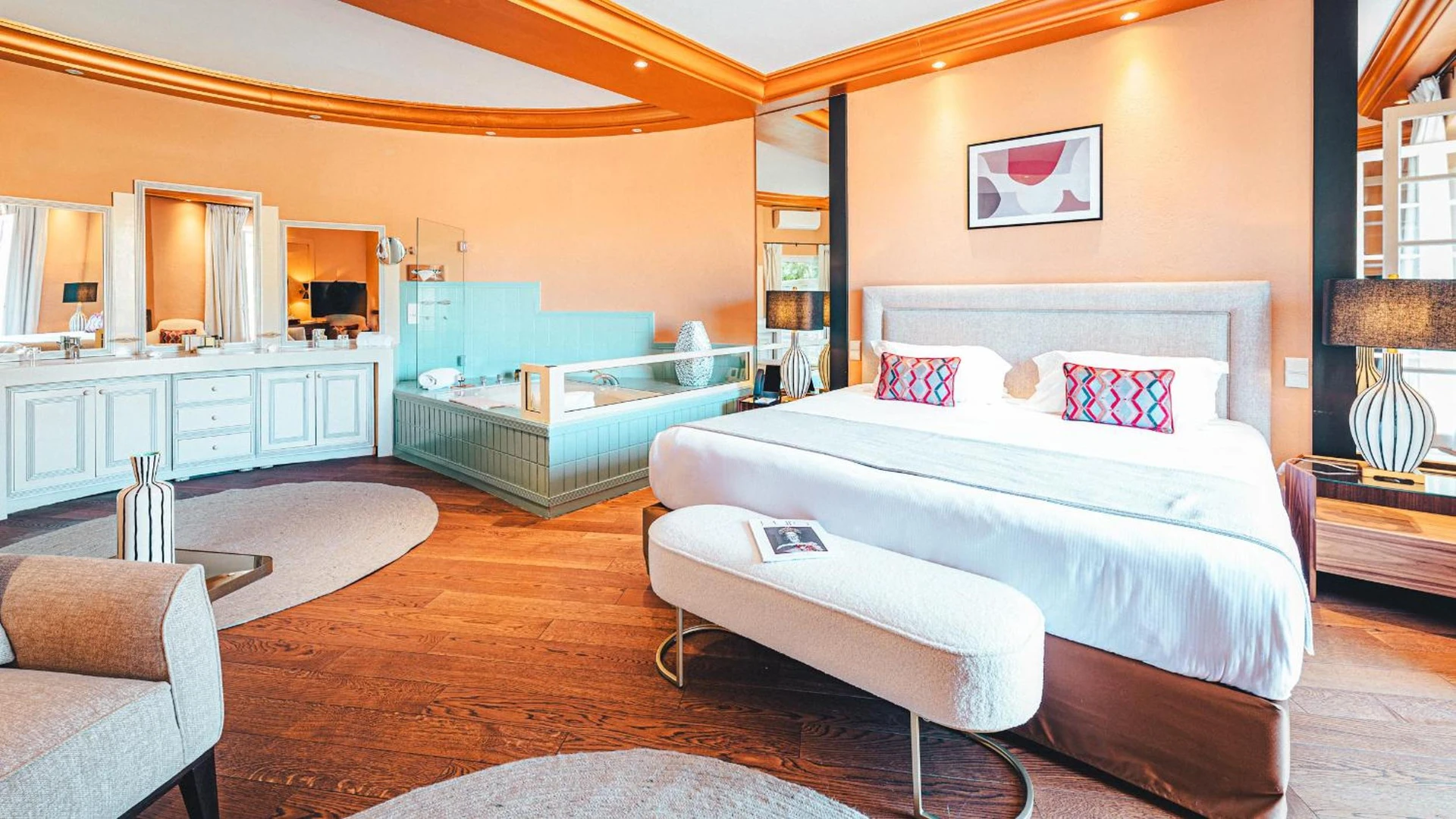 Chambre disponible pour un séminaire d'entreprise à Hôtel La Mandarine - Saint-Tropez