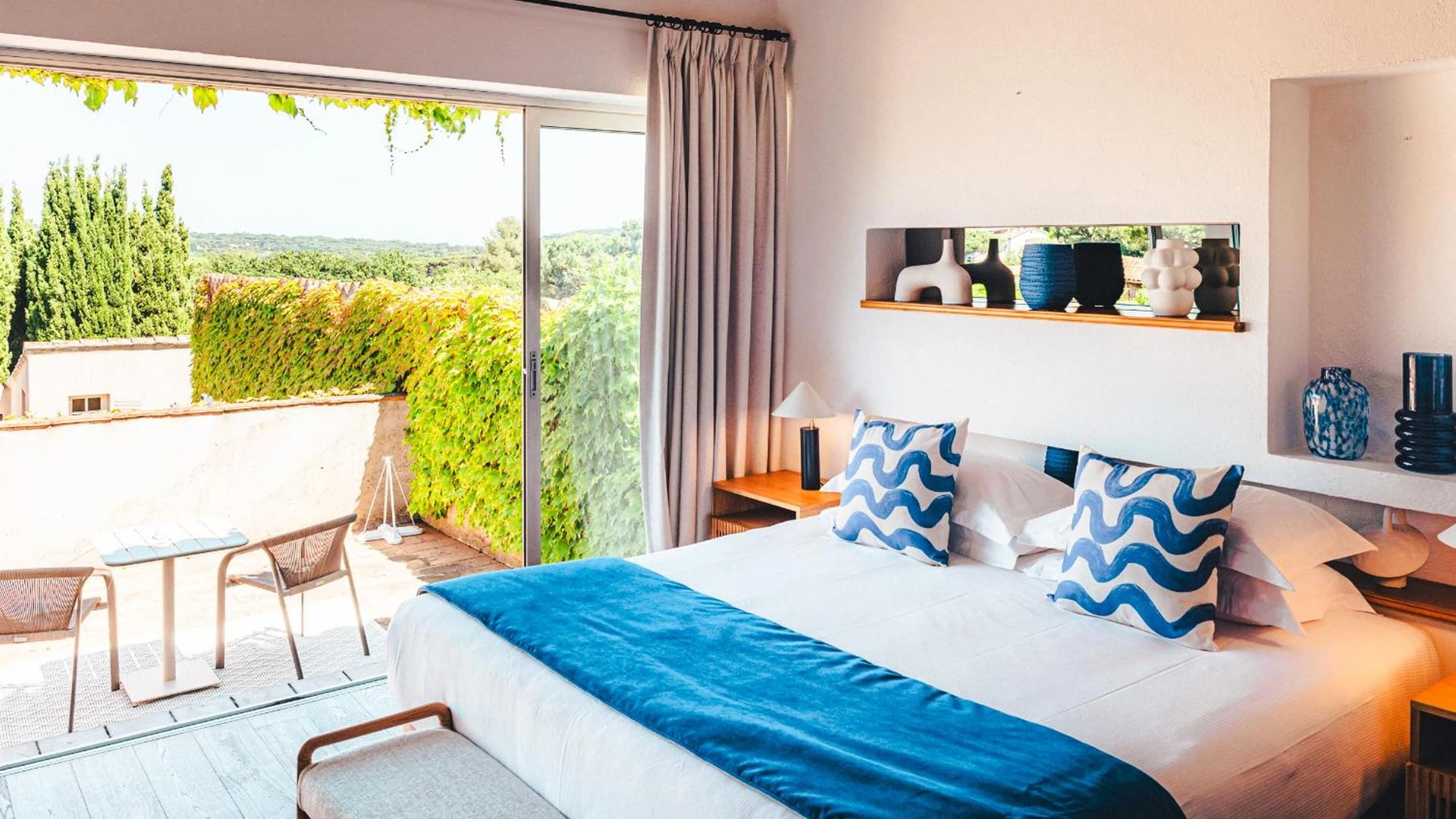 Chambre disponible pour un séminaire d'entreprise à Hôtel La Mandarine - Saint-Tropez