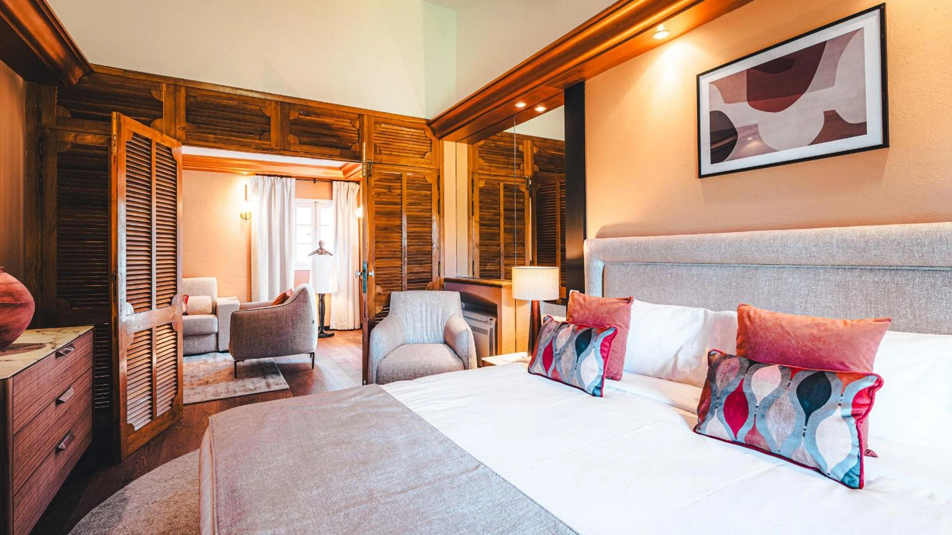 Magnifique chambre pour un séminaire d'entreprise à Hôtel La Mandarine - Saint-Tropez