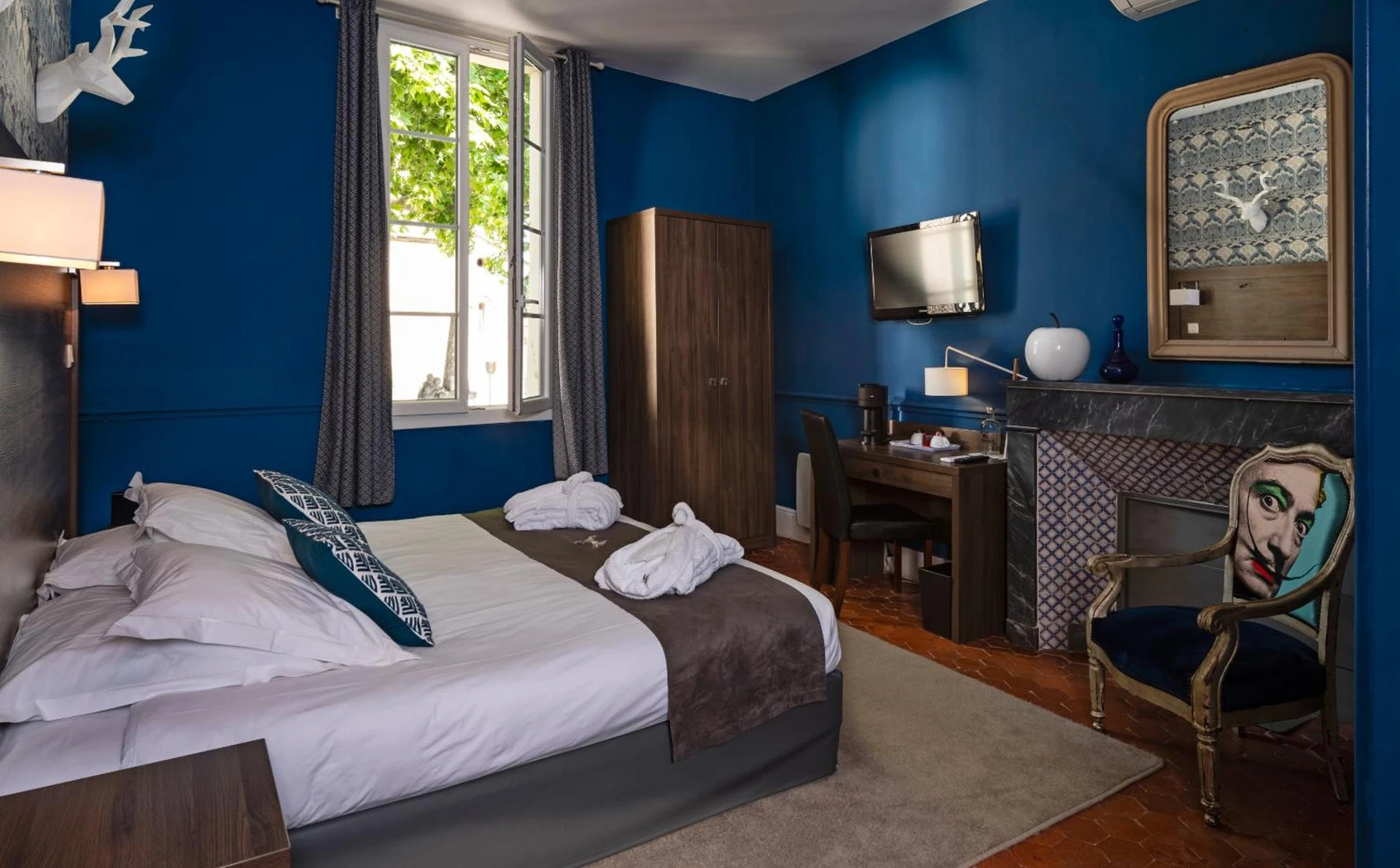Chambre disponible pour un séminaire d'entreprise à Hôtel LA MARGELLE - Pernes-les-Fontaines