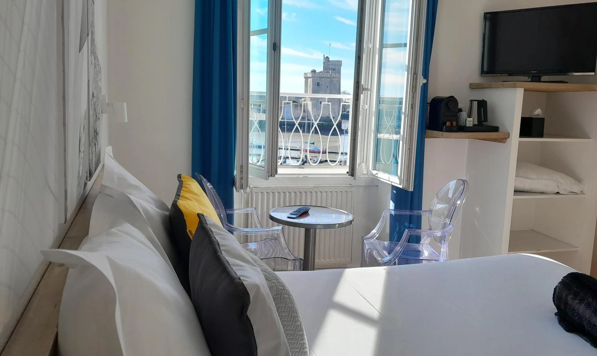 Chambre à Hotel La Marine, Vieux Port - Organiser un séminaire d'entreprise à La Rochelle