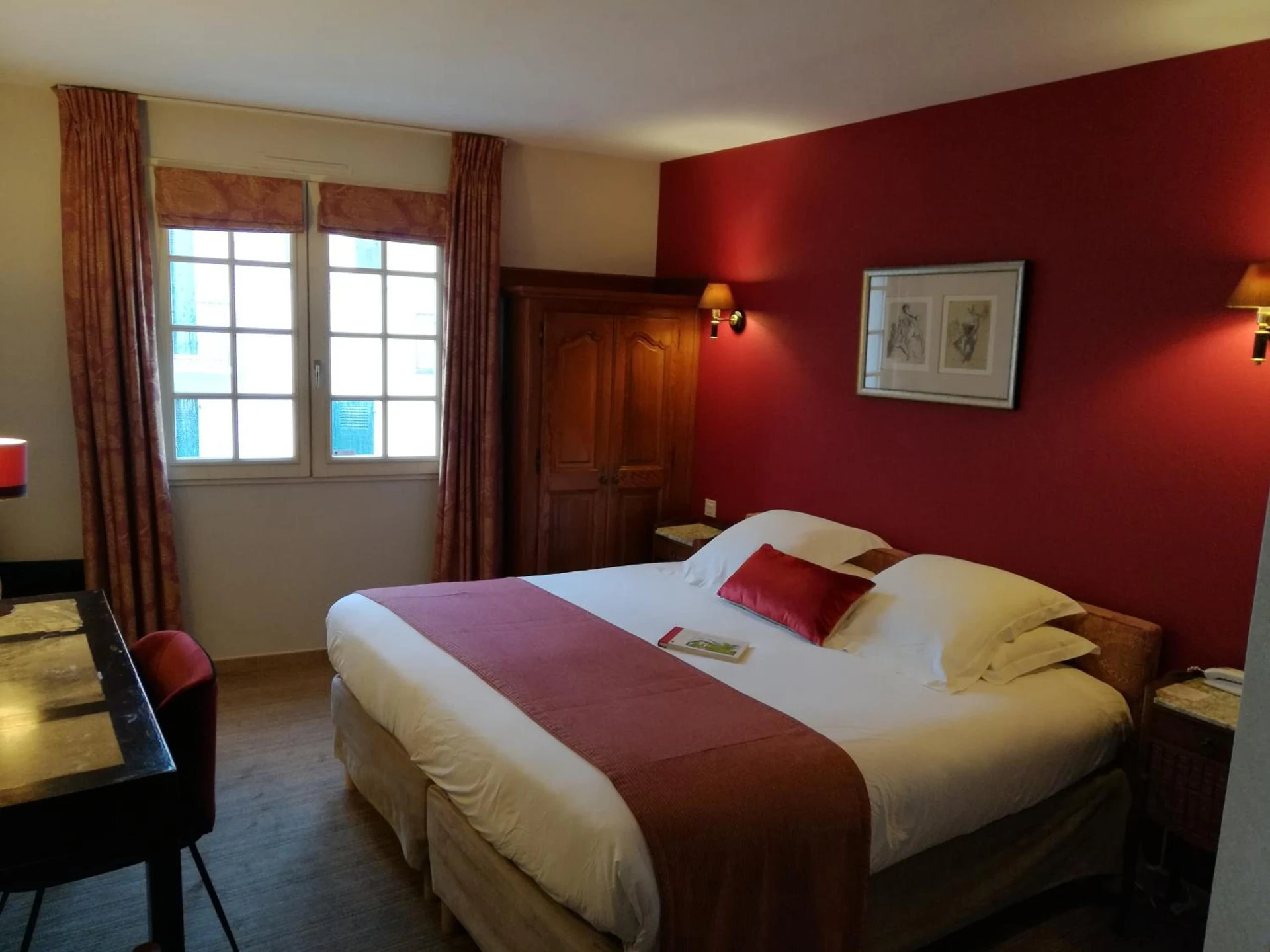 Chambre disponible pour un séminaire d'entreprise à Hôtel La Marisa Grande Plage - Saint-Jean-de-Luz