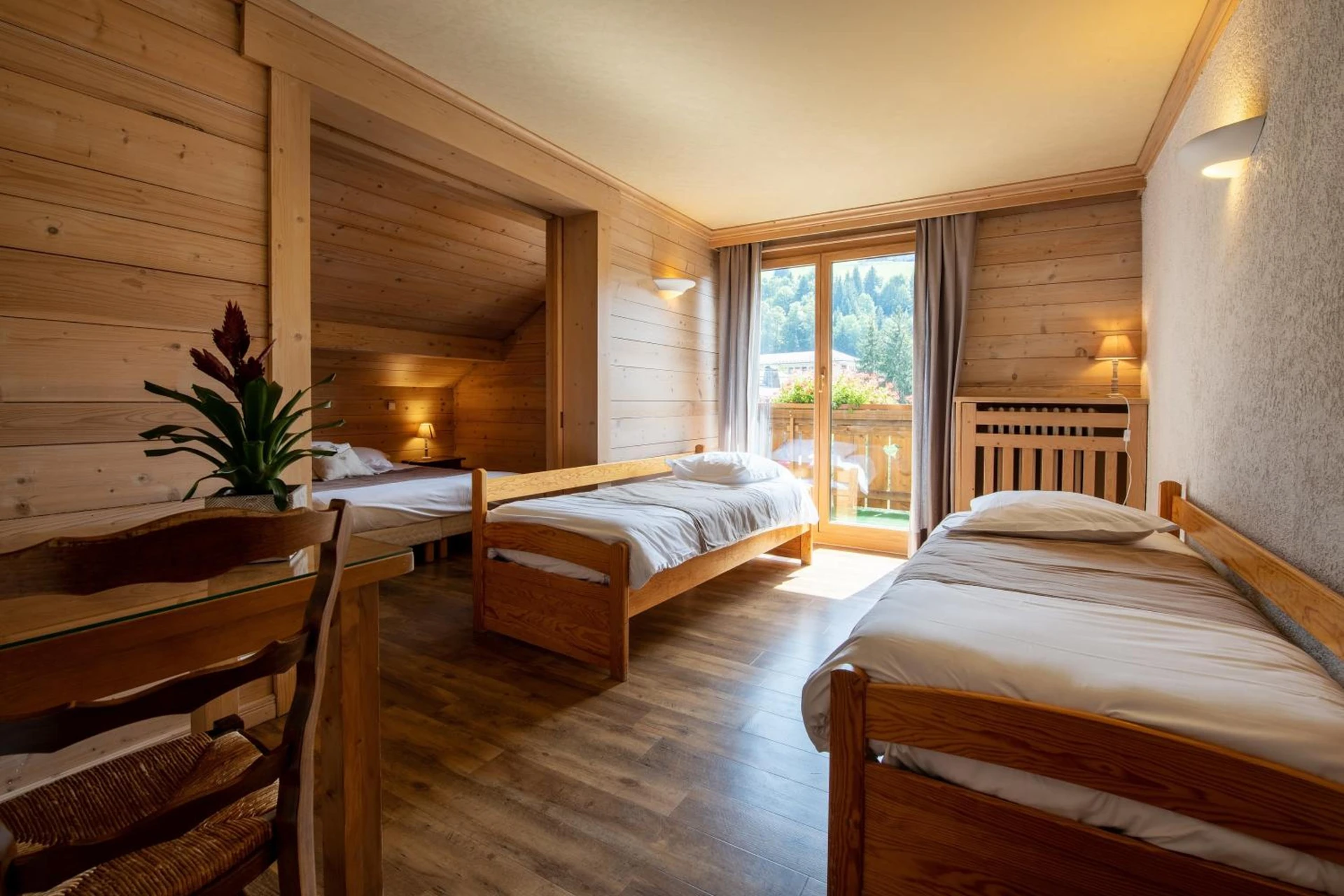 Chambre disponible pour un séminaire d'entreprise à Hôtel La Montagne - La Clusaz