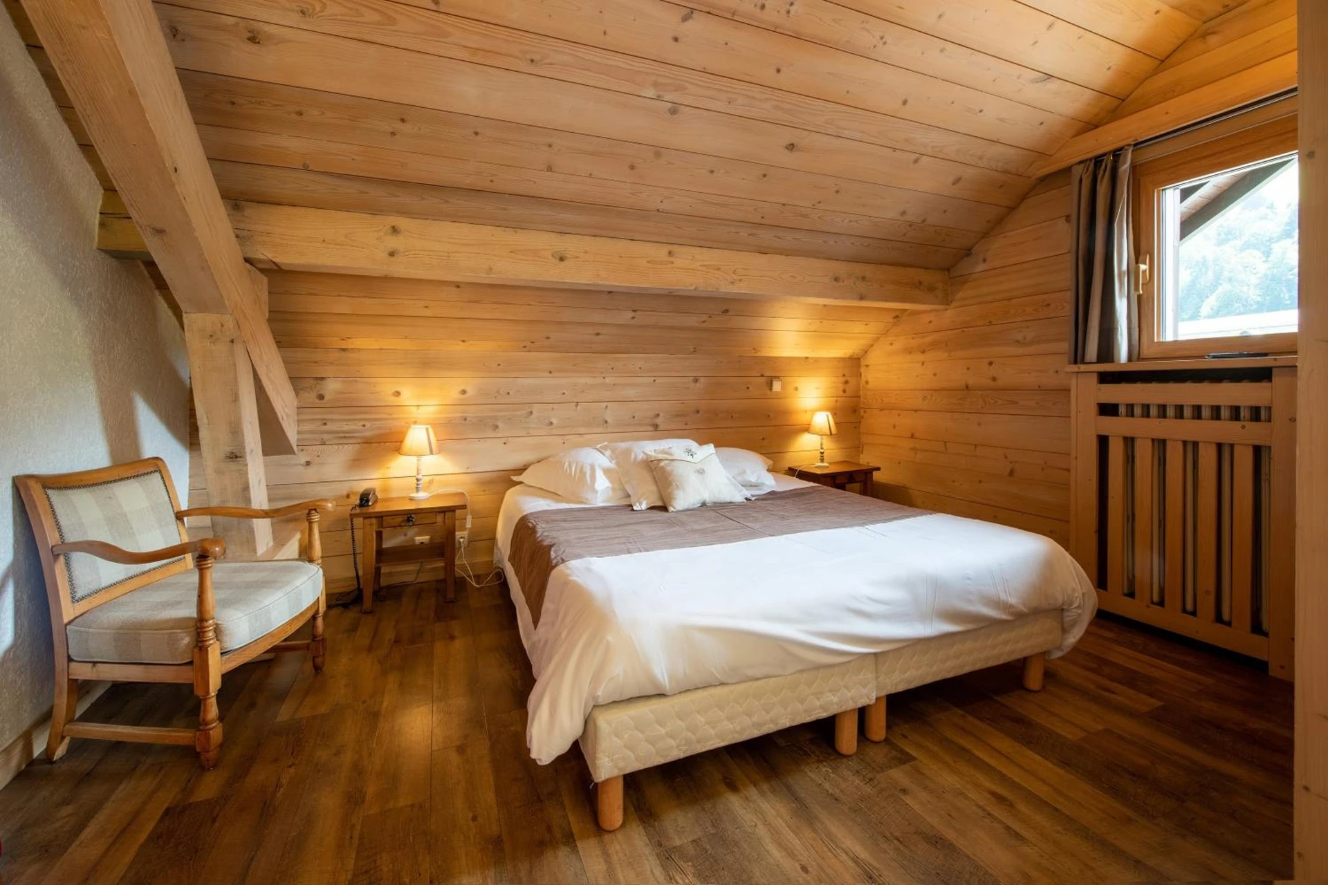 Chambre disponible pour un séminaire d'entreprise à Hôtel La Montagne - La Clusaz