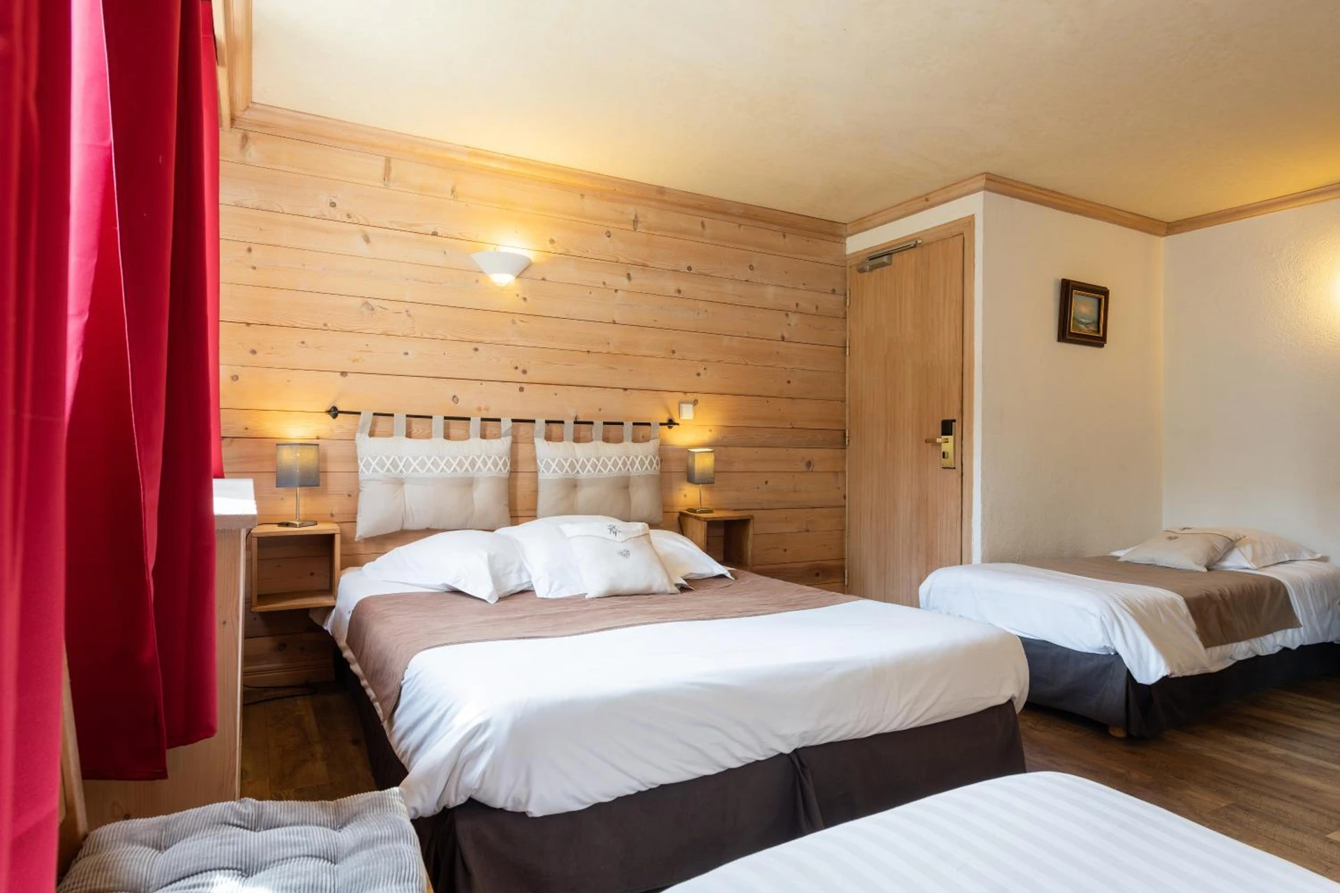 Chambre disponible pour un séminaire d'entreprise à Hôtel La Montagne - La Clusaz