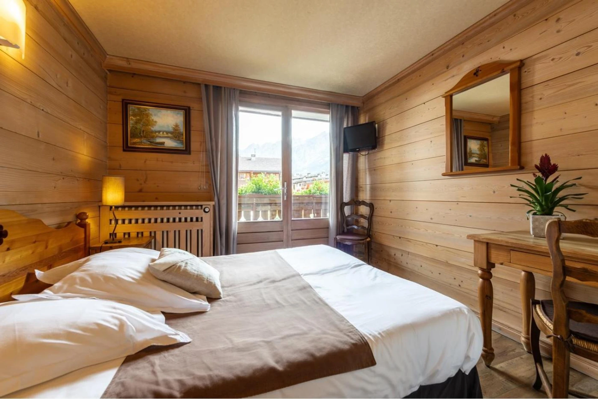 Chambre disponible pour un séminaire d'entreprise à Hôtel La Montagne - La Clusaz