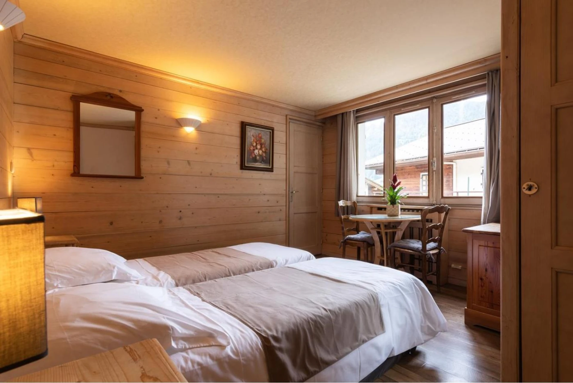 Chambre disponible pour un séminaire d'entreprise à Hôtel La Montagne - La Clusaz